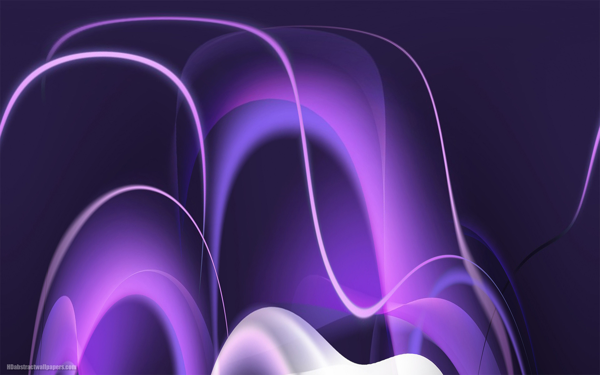 1920x1200 Purple abstract wallpaper with curved lines