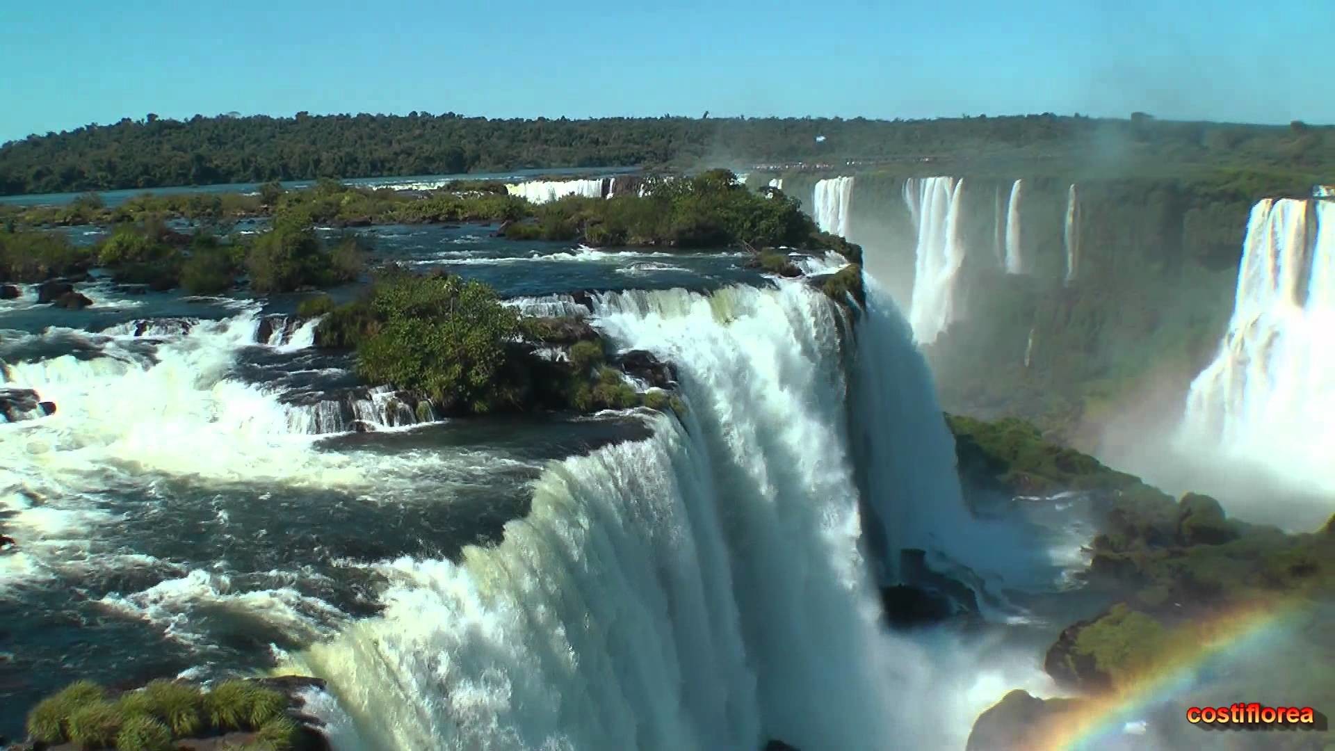 1920x1080 Brazil - Iguassu Falls,Brazilian side 3 - South America Part 15 - Travel  Video HD - YouTube