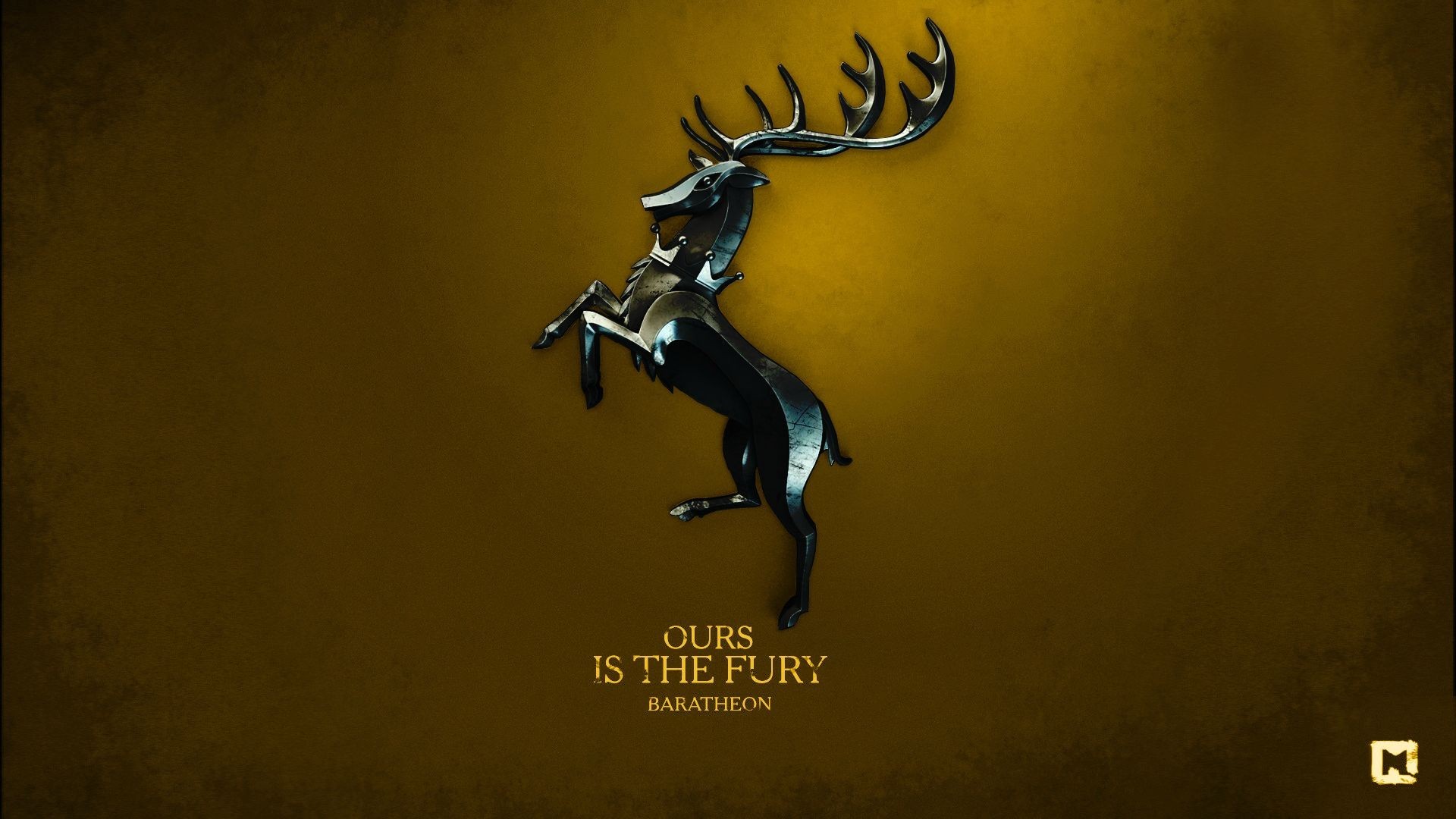 1920x1080 Game Of Thrones House Baratheon Multicolor Ours The Fury TV Series