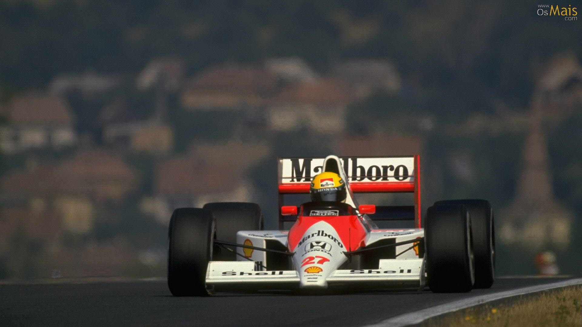 1920x1080 Papel de Parede Ayrton Senna - 1990 McLaren 27