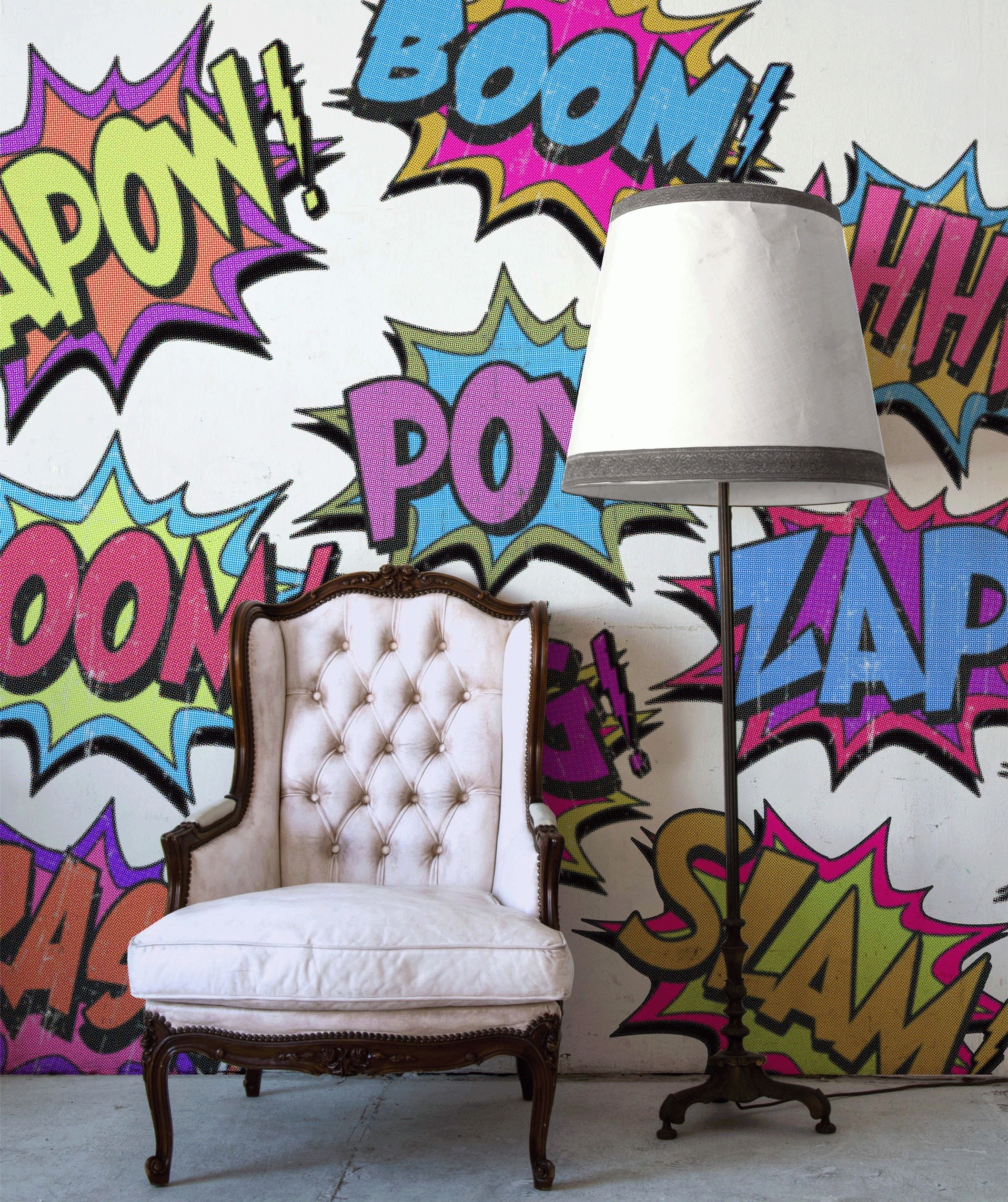 2116x2523 Wallpapers That Pop | So Darling Intended For Pop Art Wallpaper For Walls  (Image 19