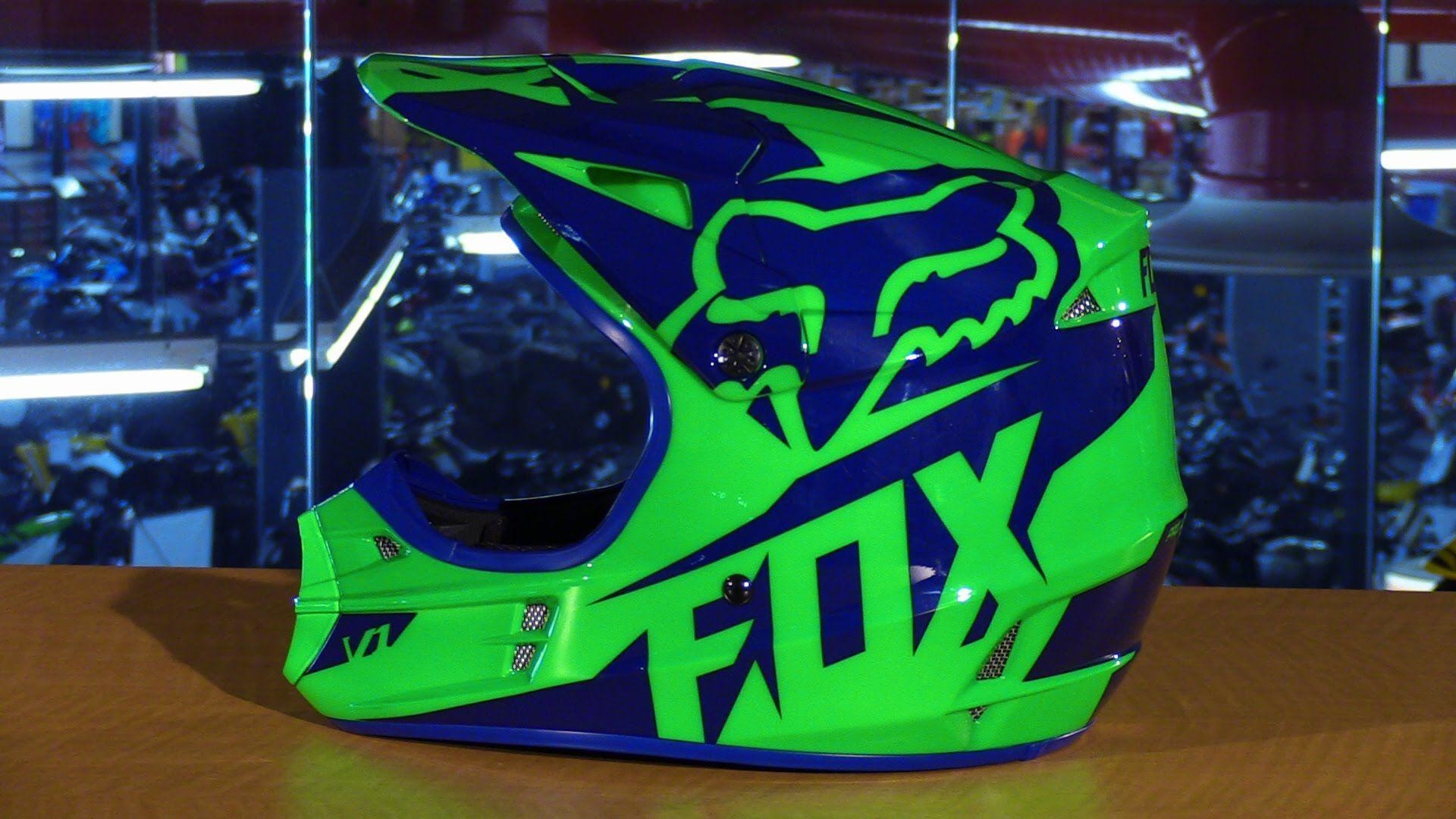 1920x1080 Fox Racing 2016 V1 Race Motorcycle Helmet Review | DRN: Motocross .