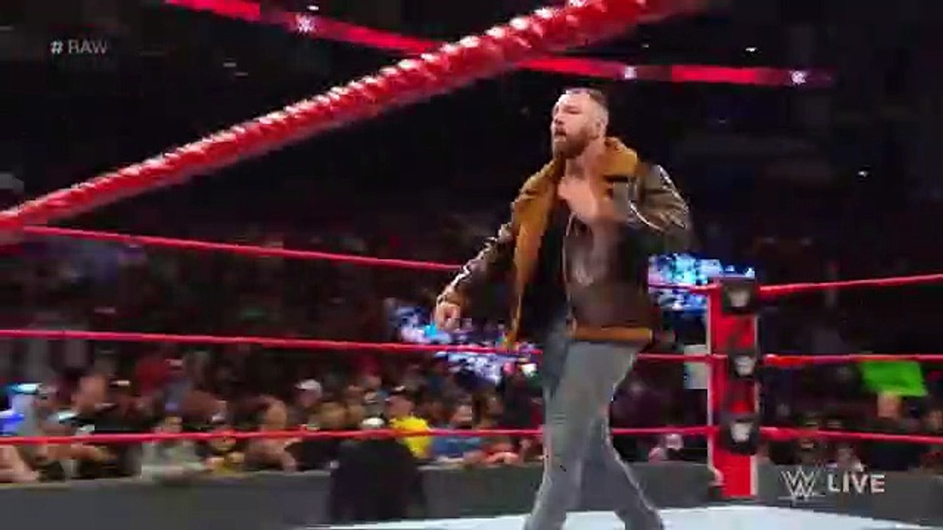 1920x1080 Dean Ambrose and his personal SWAT team subdue Seth Rollins- Raw, Dec. 3,  2018