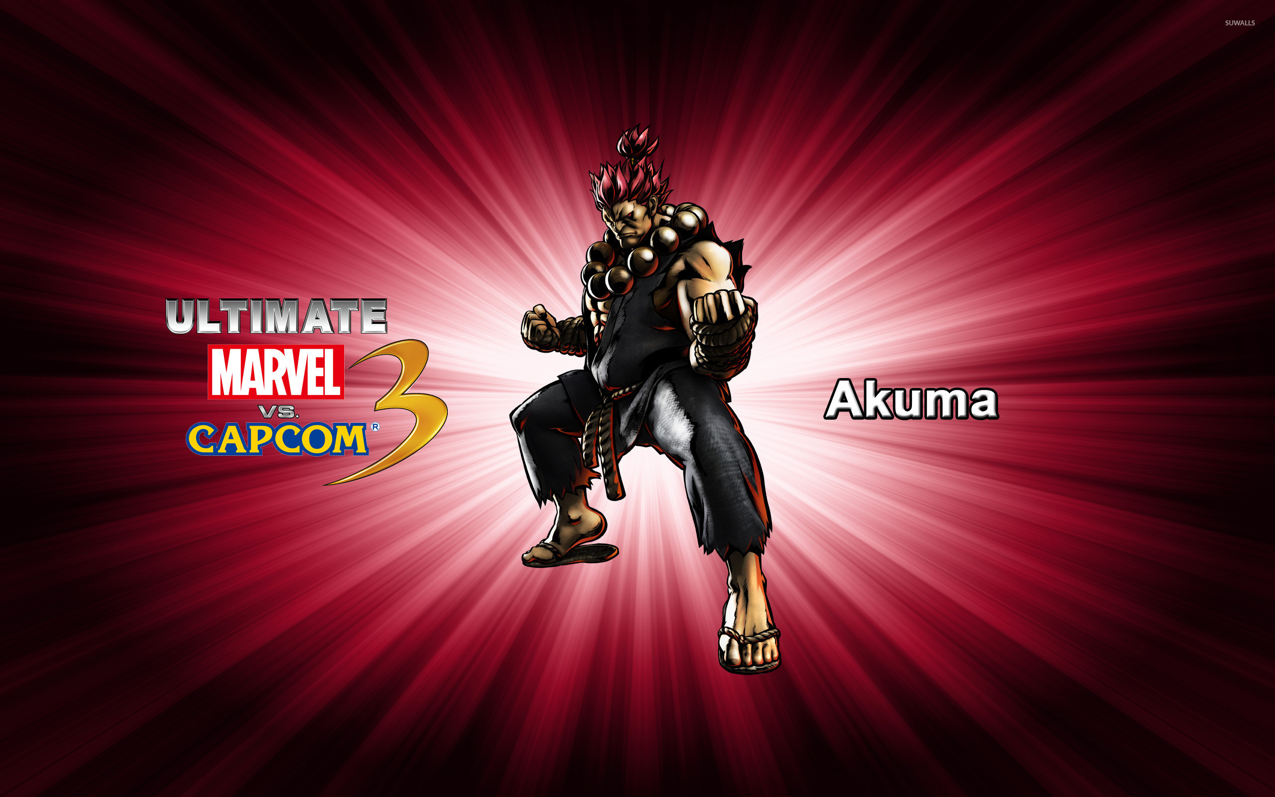 2560x1600 Akuma - Ultimate Marvel vs. Capcom 3 wallpaper  jpg