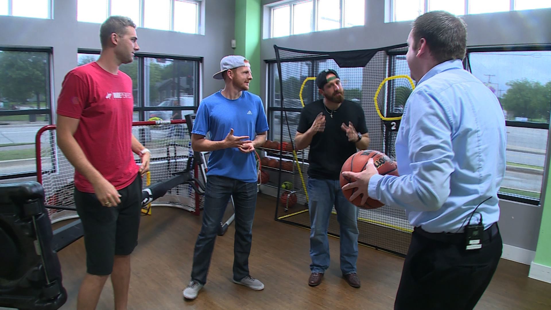 1920x1080 Shooting baskets with Dude Perfect, Frisco's own YouTube superstars |  GuideLive