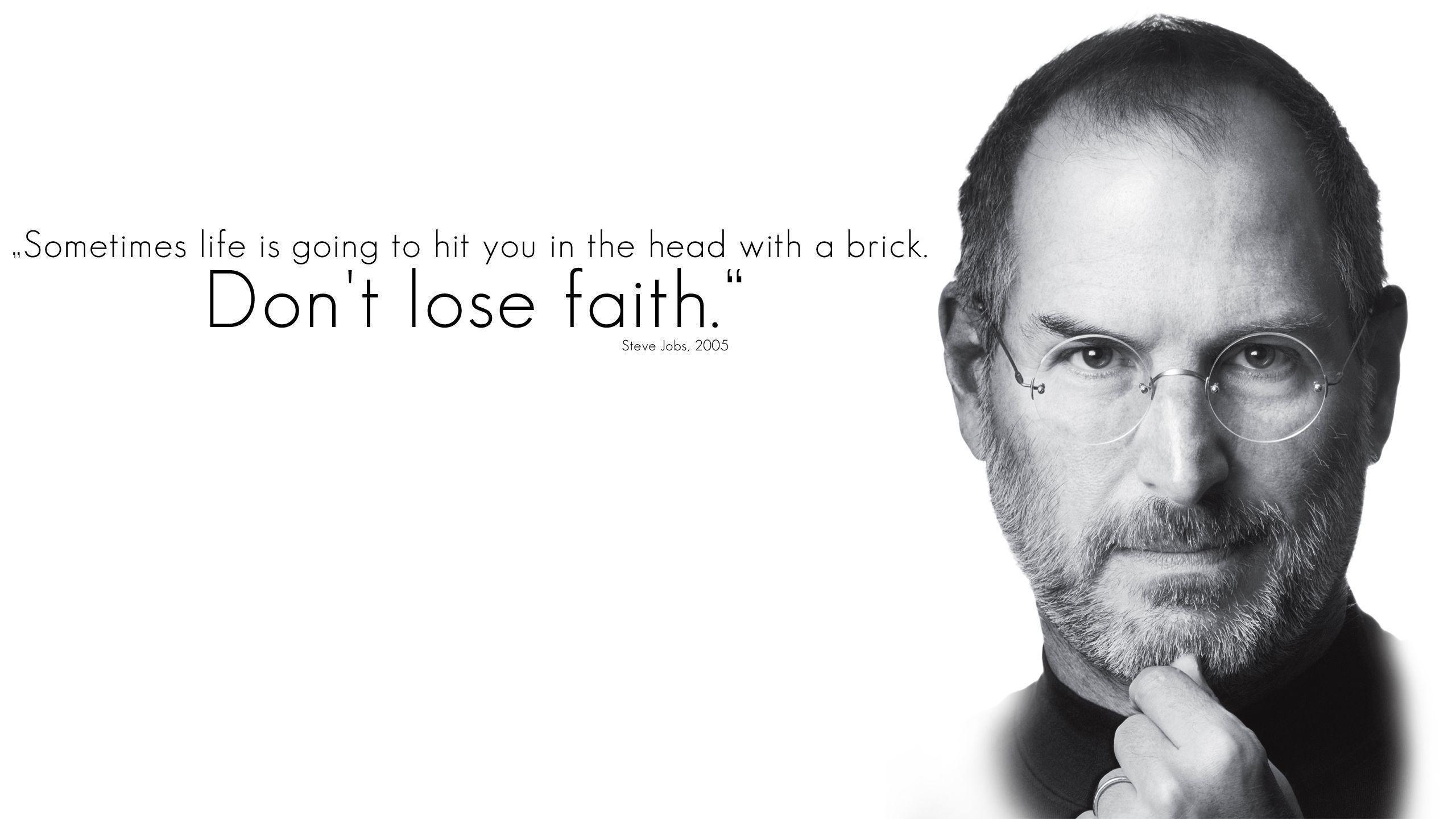 2560x1440 Images For > Steve Jobs Wallpaper Think Different