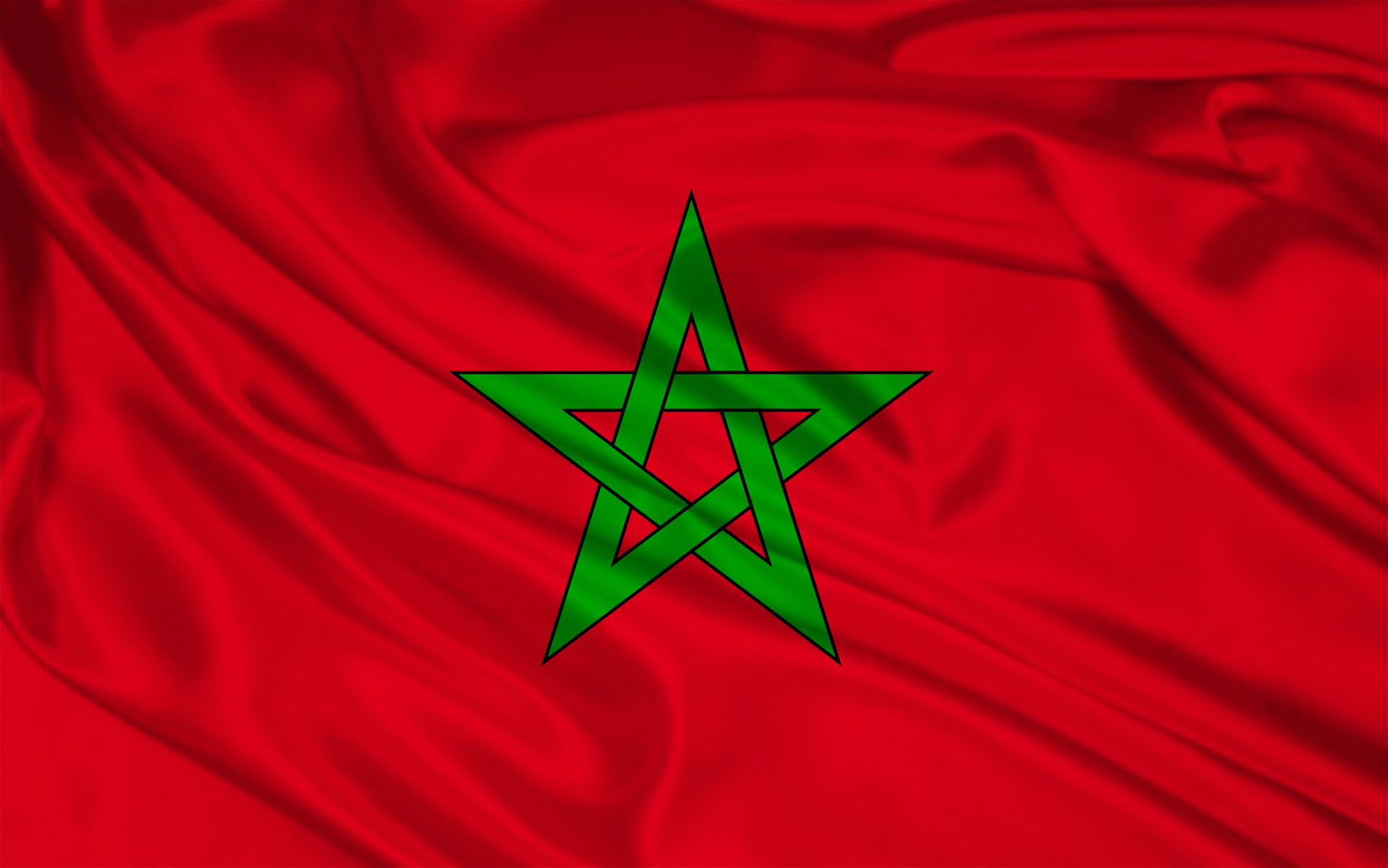 1920x1200 Morocco Flag Wallpaper