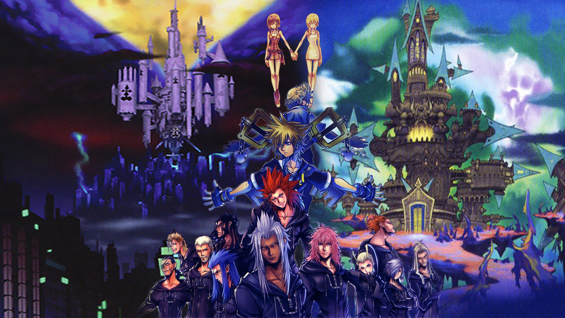 1920x1080 ... Kingdom Hearts II Duality Wallpaper by The-Dark-Mamba-995