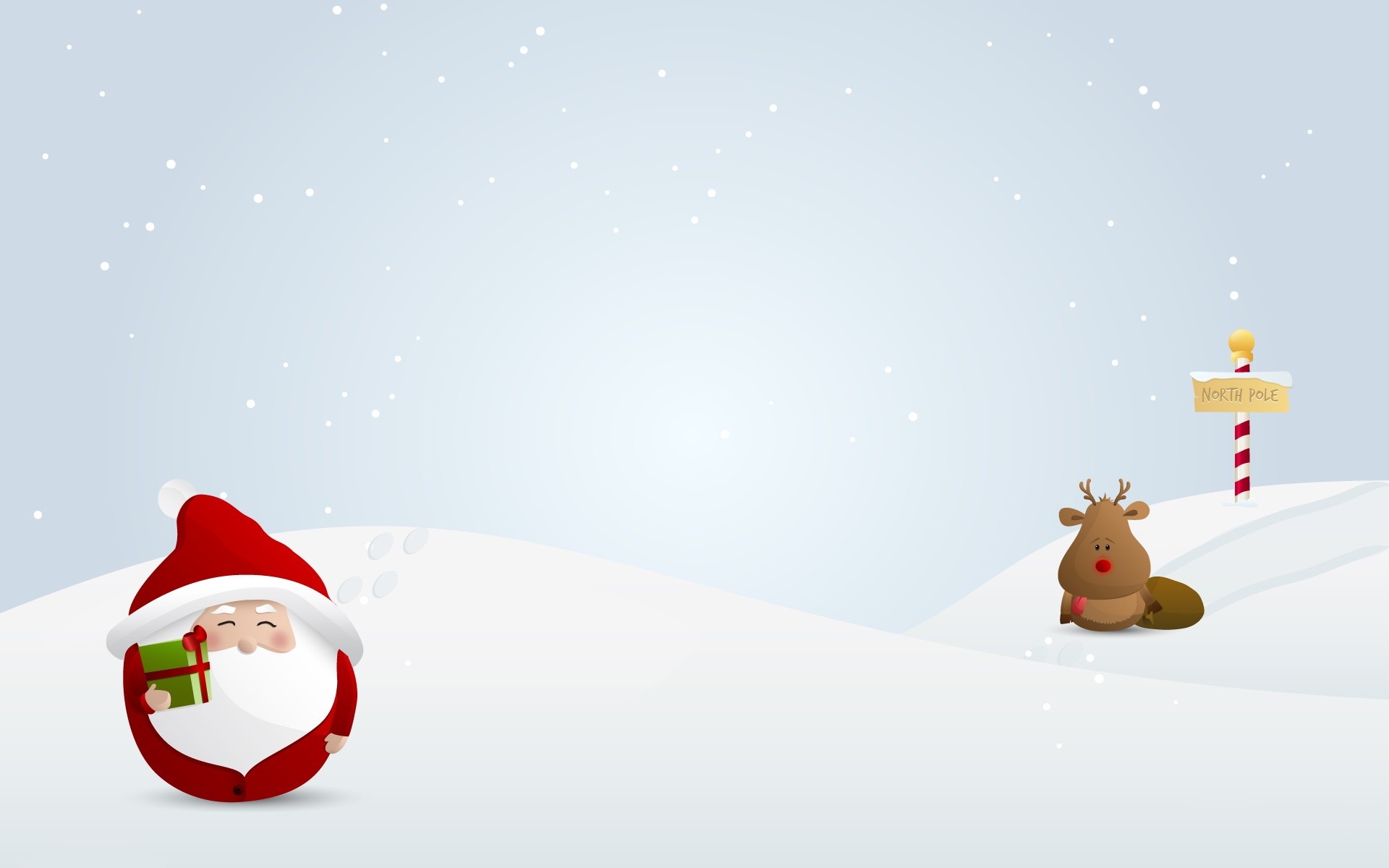 1920x1200 Santa Claus and reindeer wallpapers and images - wallpapers, pictures .