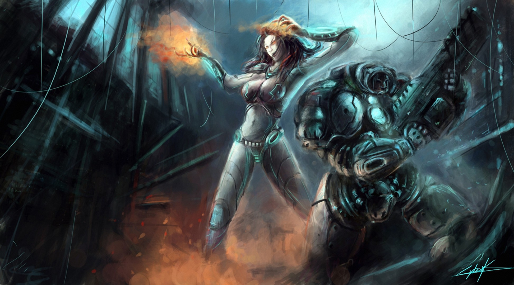 1945x1080 Download Wallpaper 1920x1080 Heart of the swarm, The queen of .