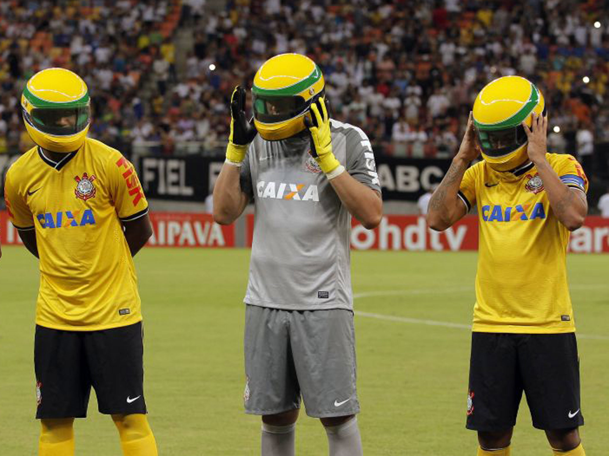 2048x1536 Ayrton Senna: Tribute paid by Corinthians as players wear helmets | The  Independent
