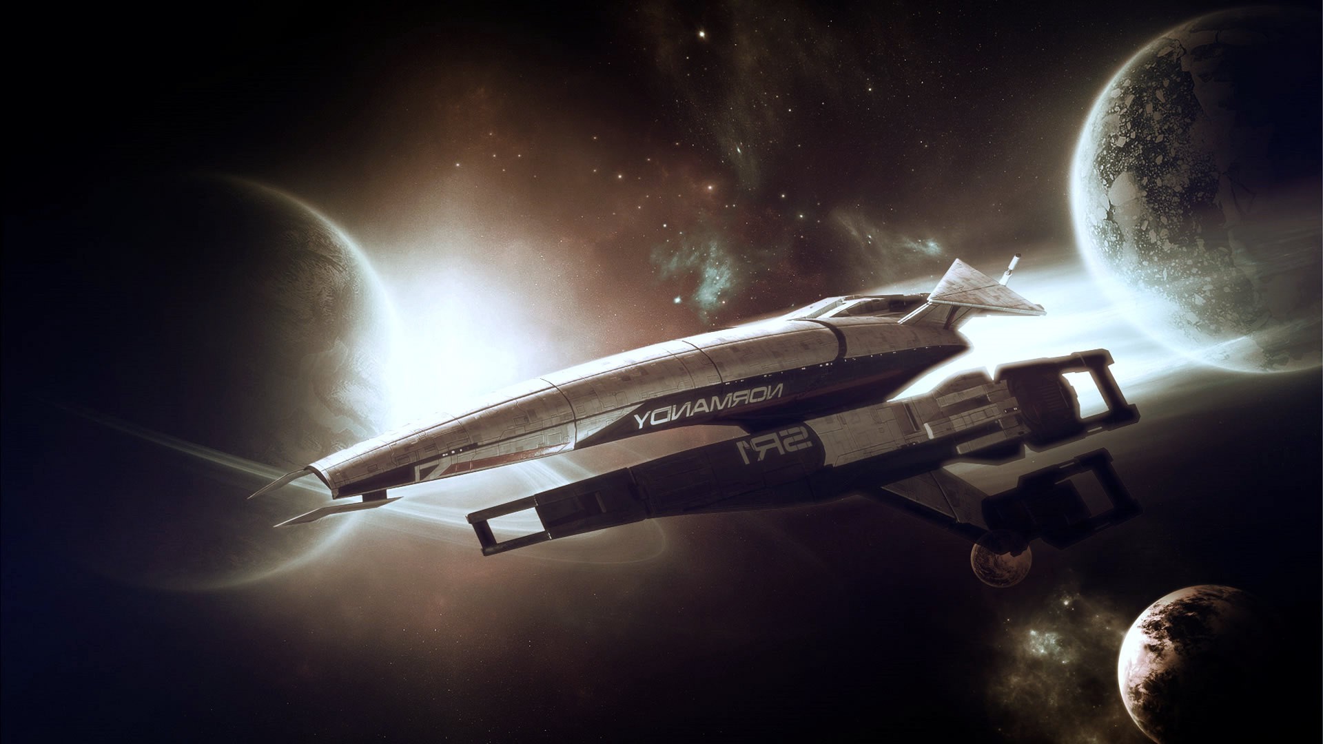 1920x1080 normandy Sr 1, Mass Effect, Science Fiction, Spaceship Wallpapers HD /  Desktop and Mobile Backgrounds