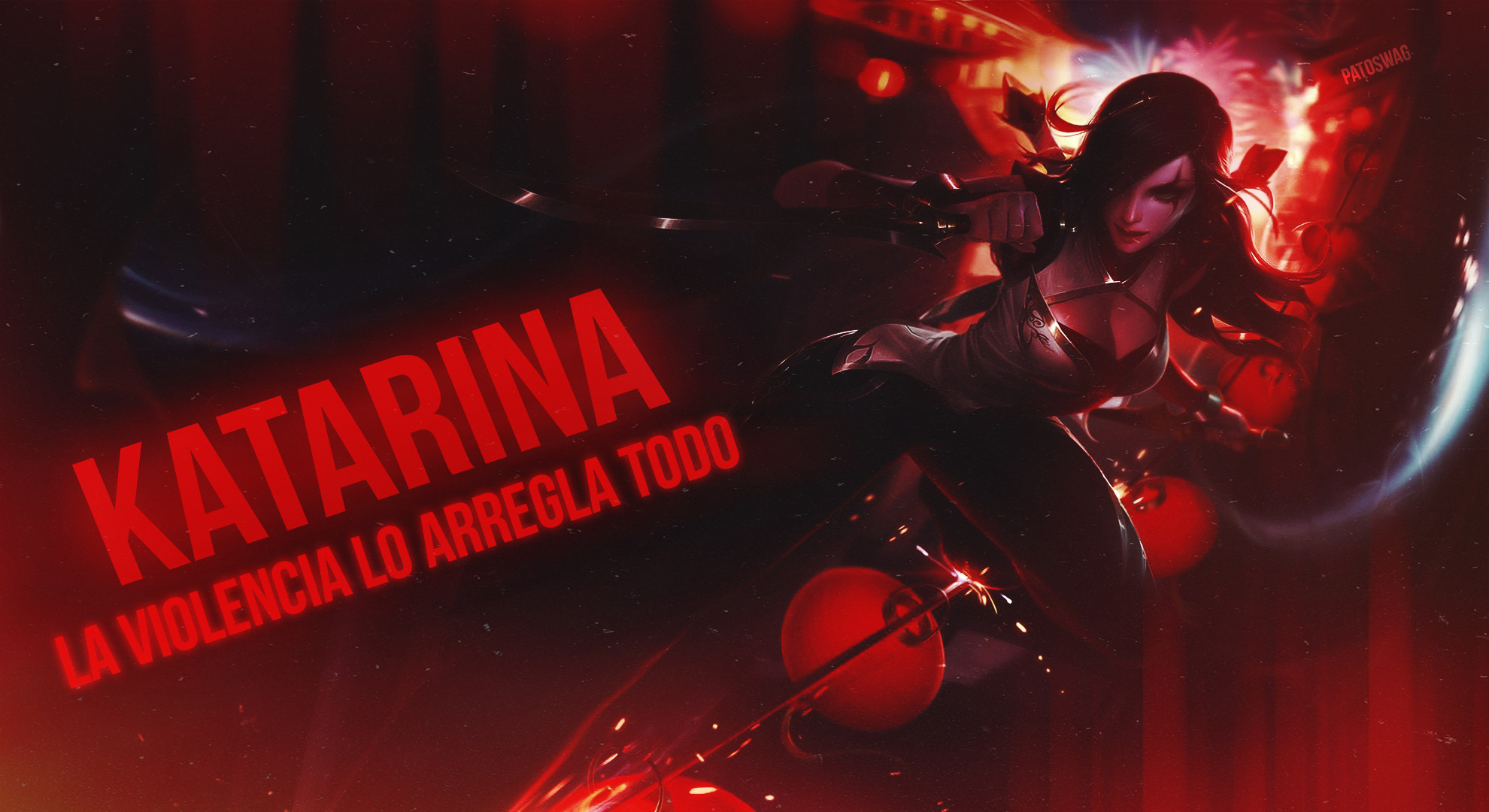 1980x1080 ... Katarina ~ Wallpaper 2 ~ League of legend by PatoSwag