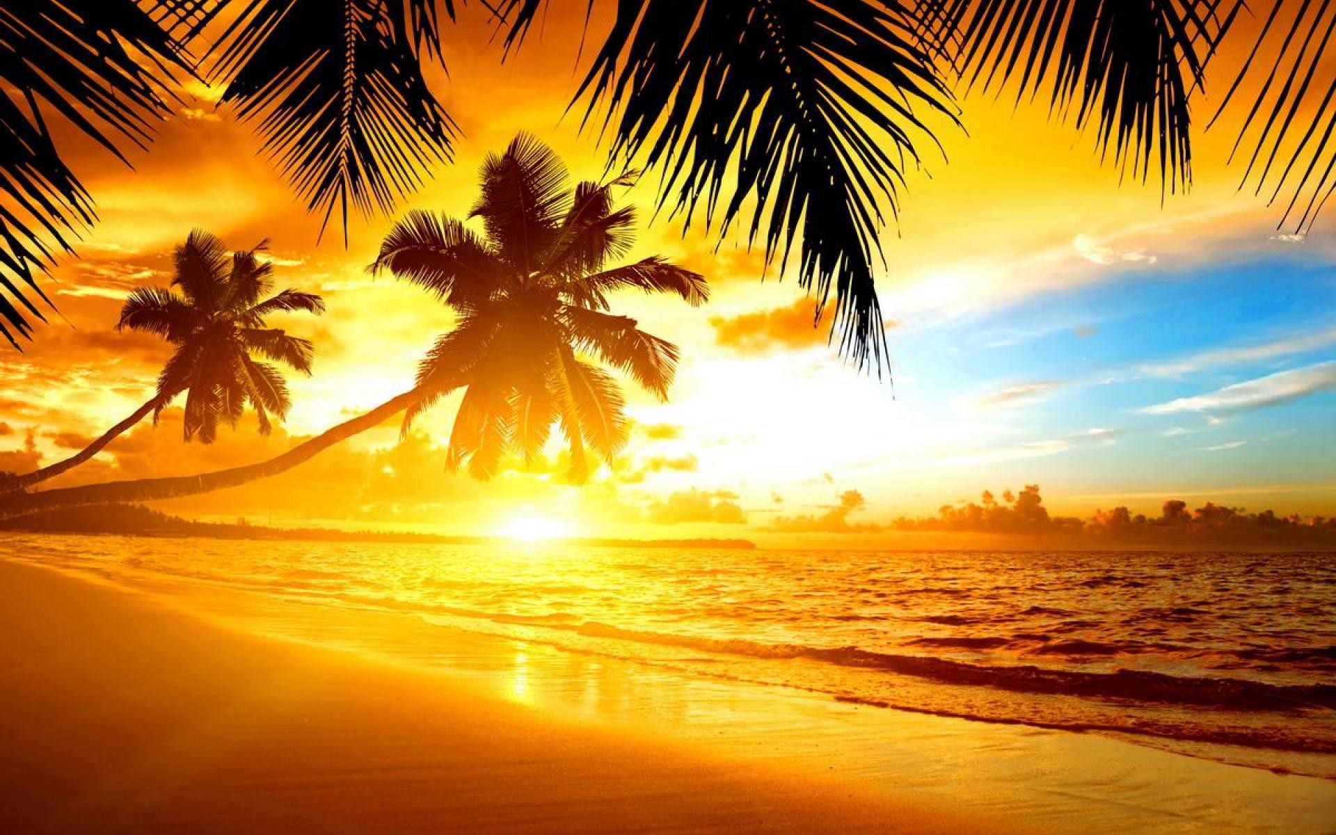 1920x1200 Beach Sunset | Live HD Beach Sunset Wallpapers - HD Wallpapers