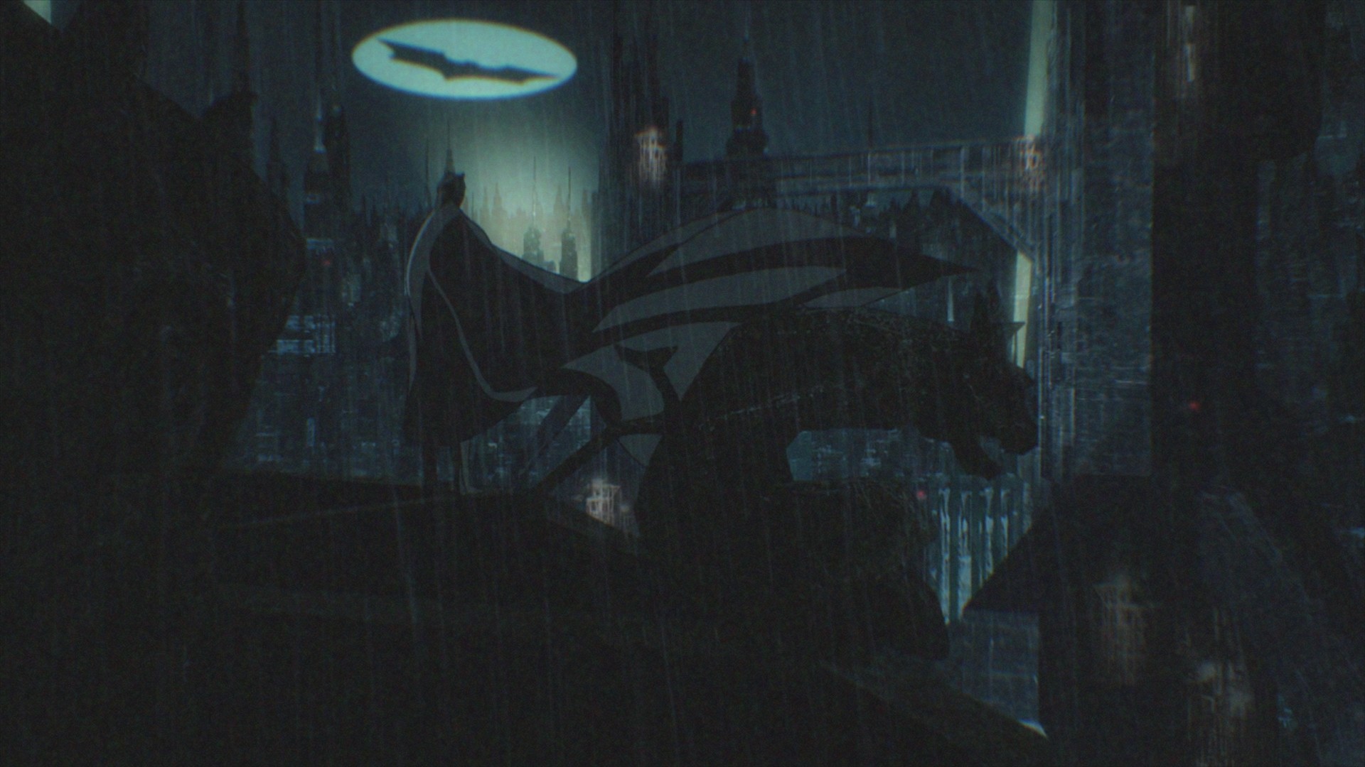 1920x1080 En la serie Batman del futuro , ambientada en el futuro obiamente .