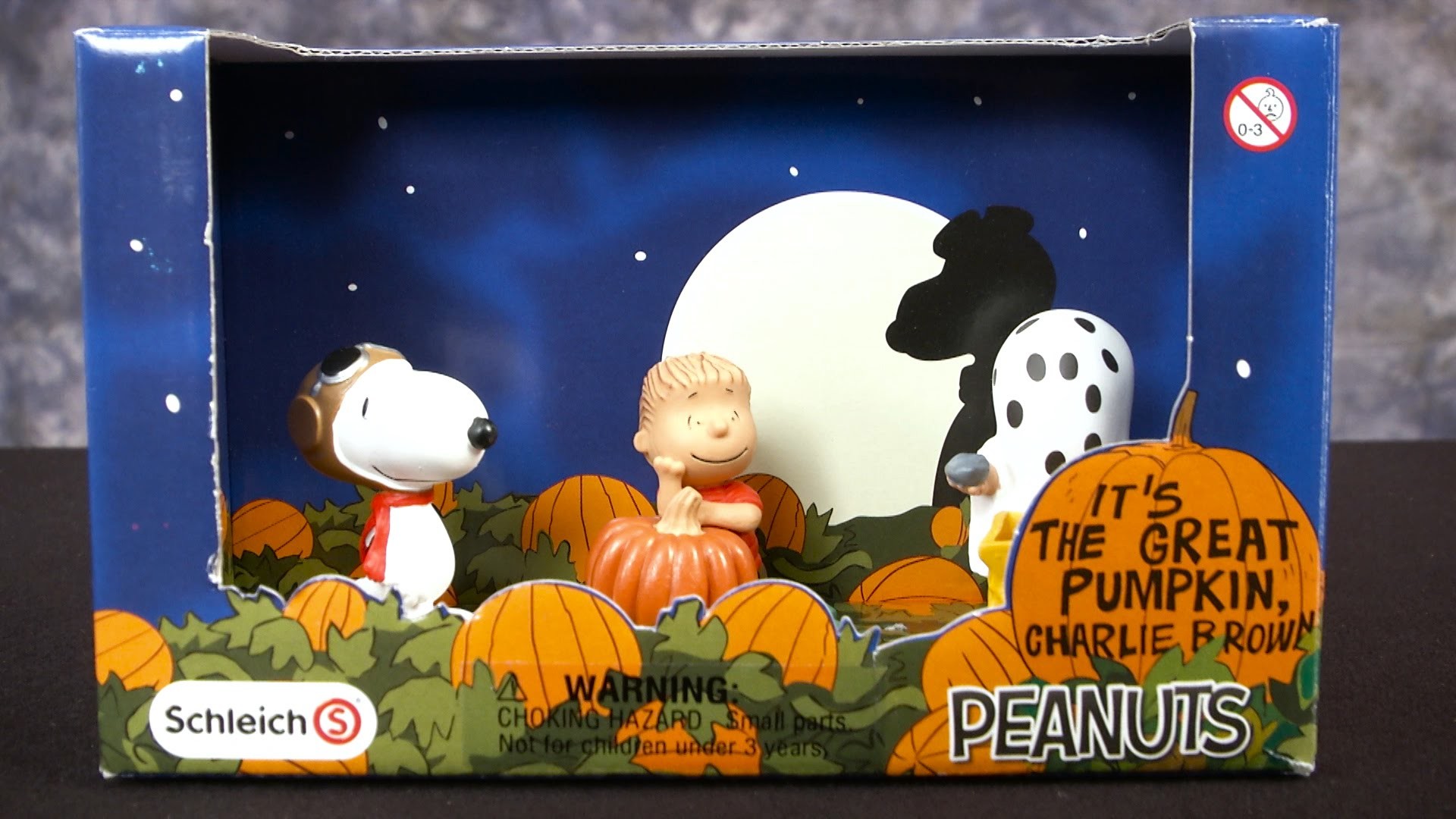 1920x1080 Peanuts It's The Great Pumpkin, Charlie Brown Figure Set from Schleich -  YouTube
