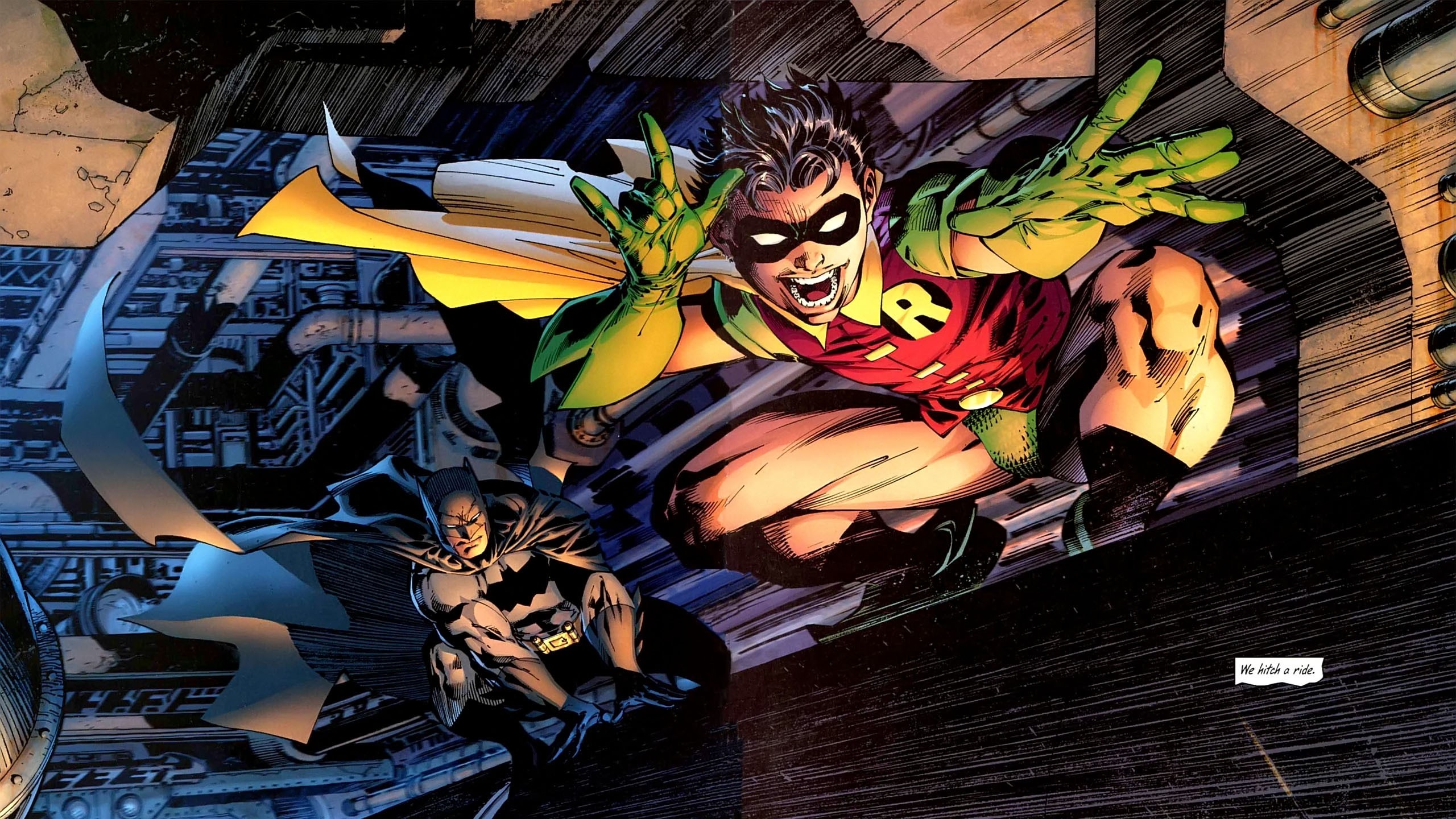 2560x1440 1 All-Star Batman &- Robin HD Wallpapers | Backgrounds .