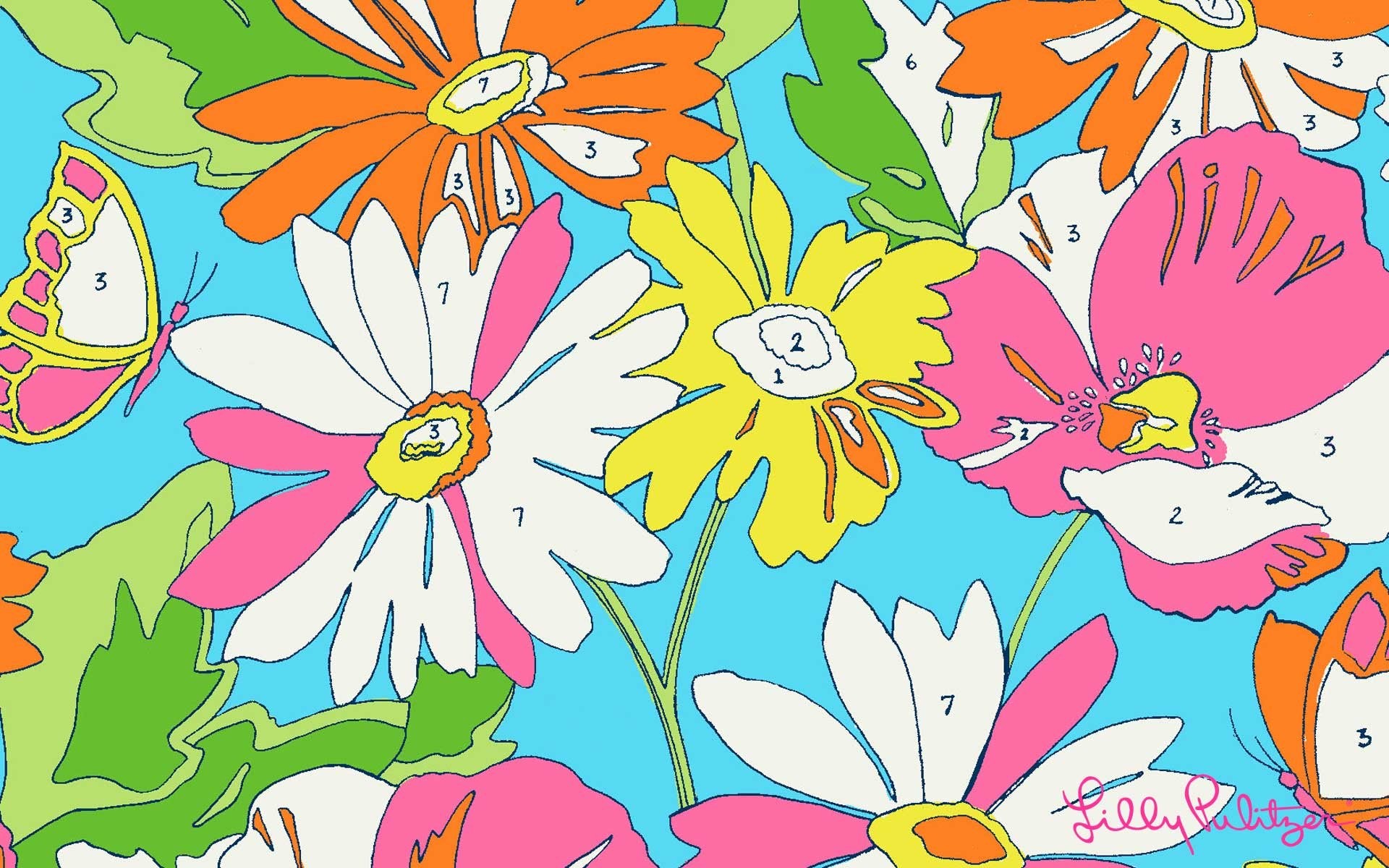 1920x1200 Lilly Pulitzer Wallpaper