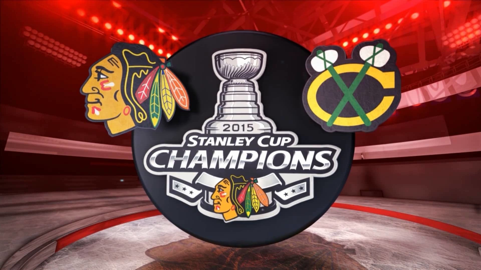 1920x1080 NHL Chicago Blackhawks Stanley Cup Champions 2015 wallpaper HD .