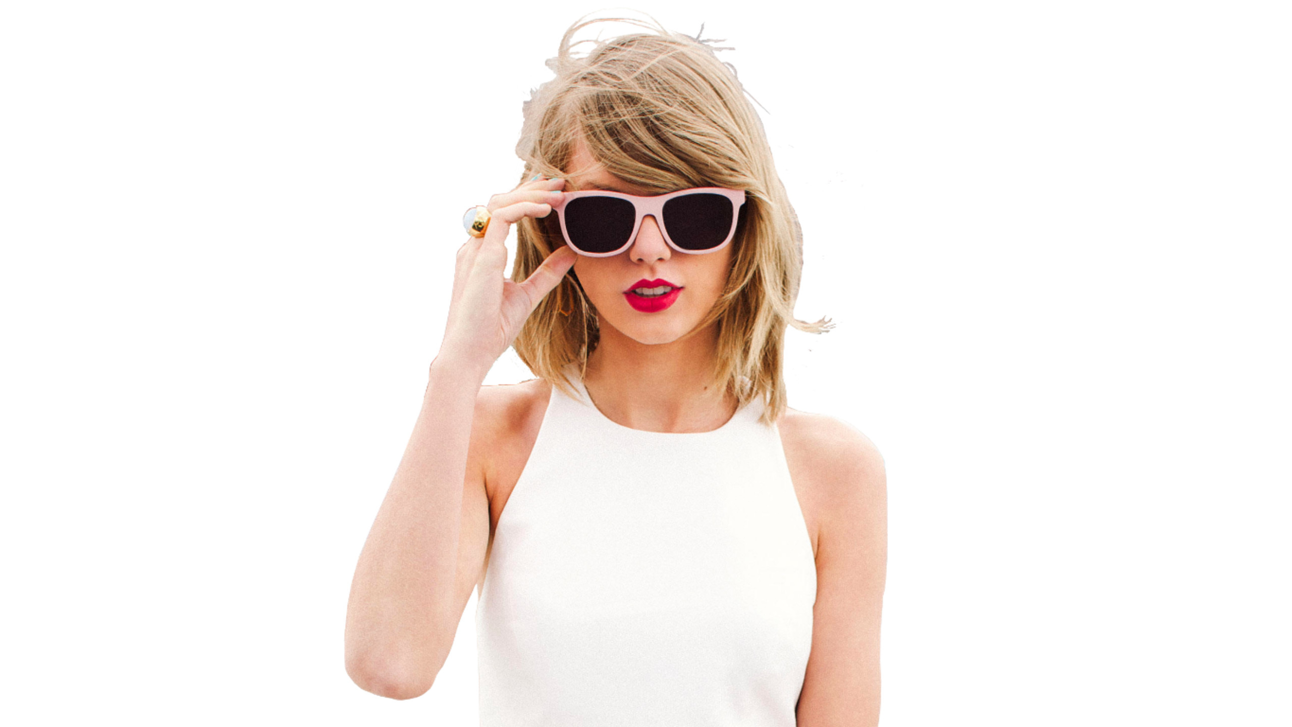 Taylor Swift на прозрачном фоне