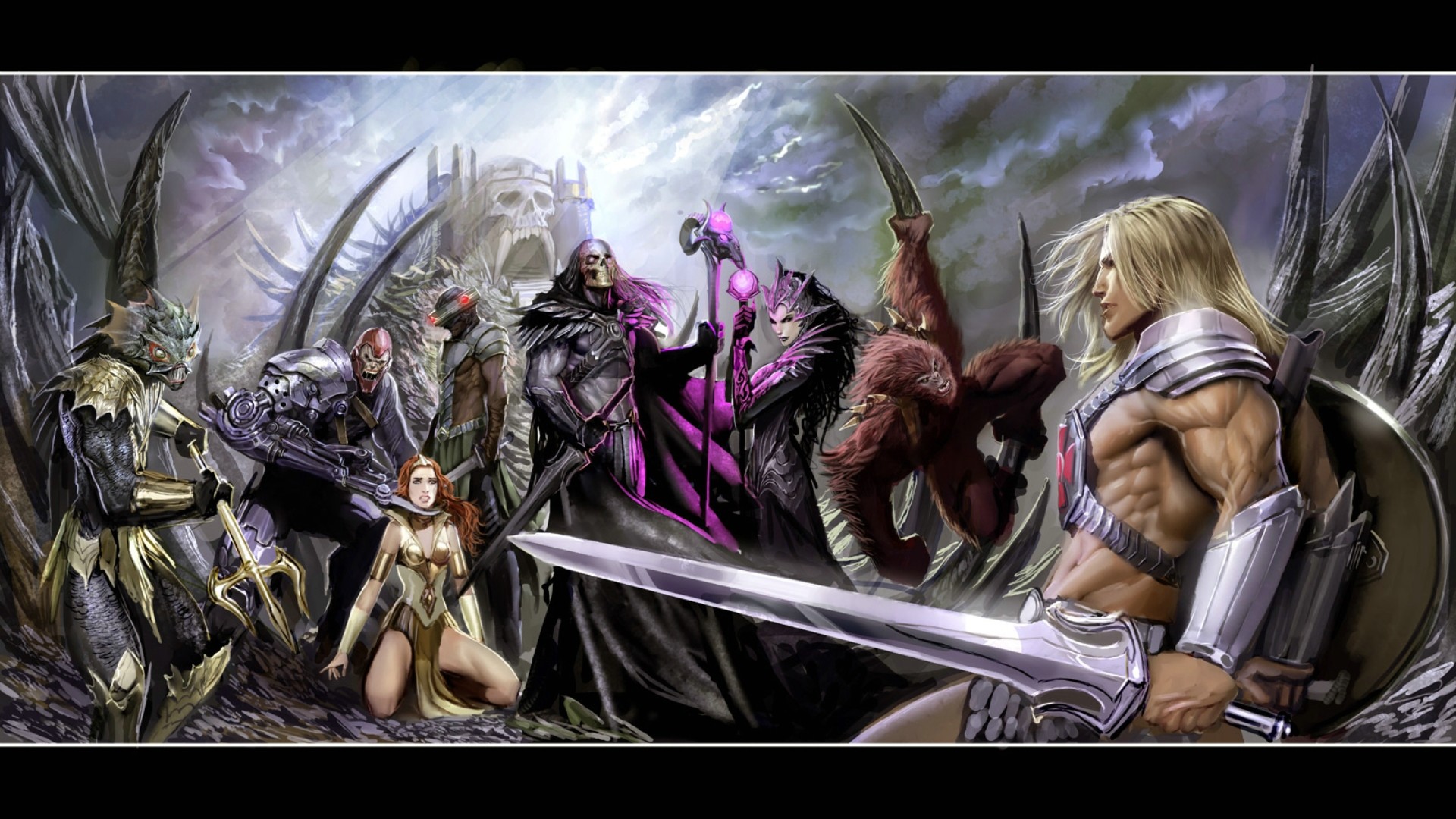 1920x1080 Comics - He-Man And The Masters Of The Universe He-Man She-