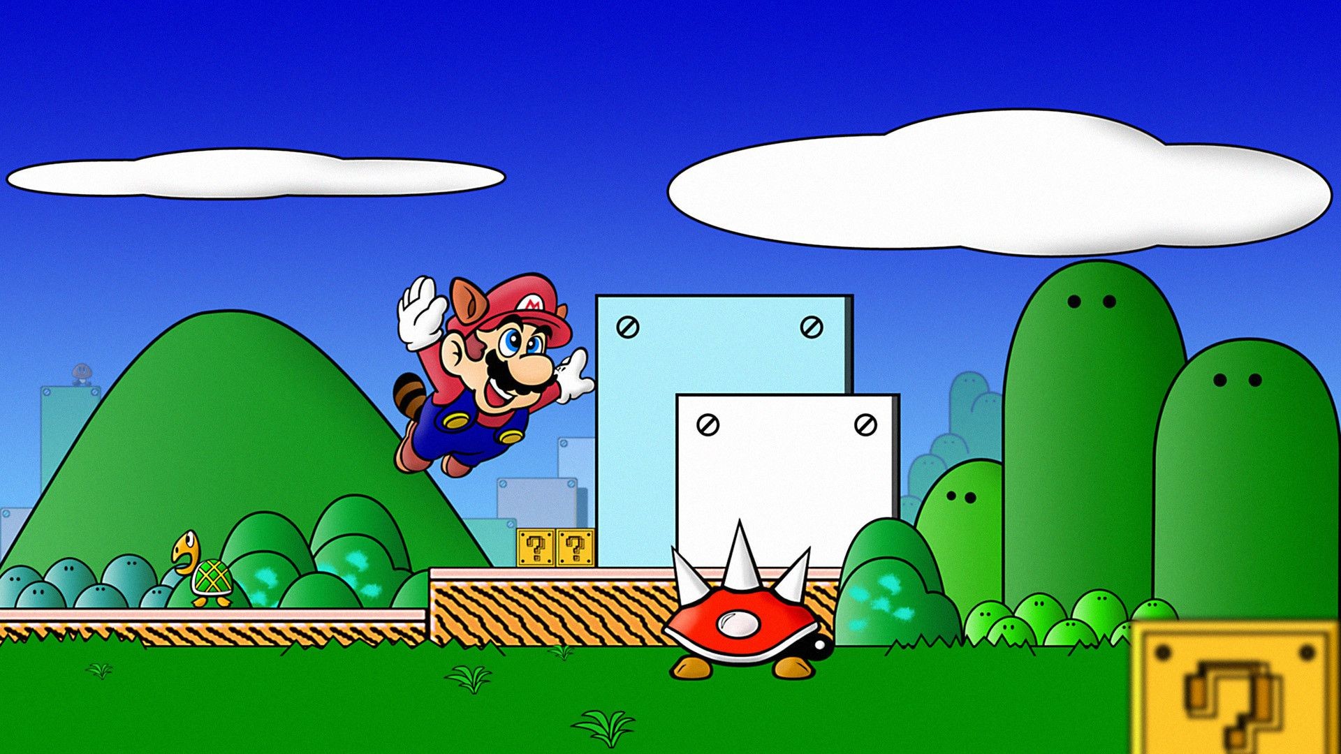 1920x1080 Super Mario HD Backgrounds.