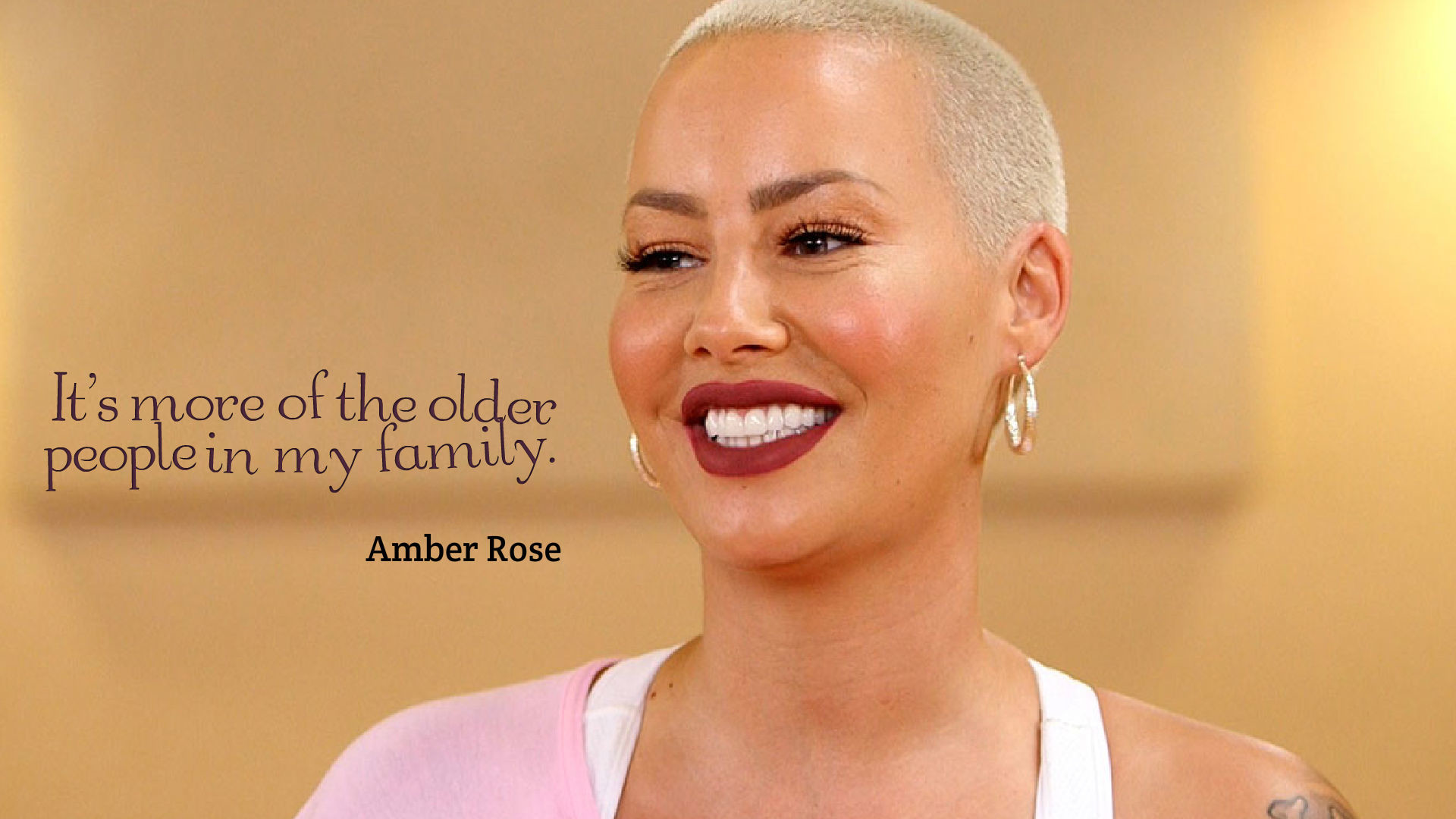 1920x1080 Amber Rose Quotes Background Wallpaper 13431