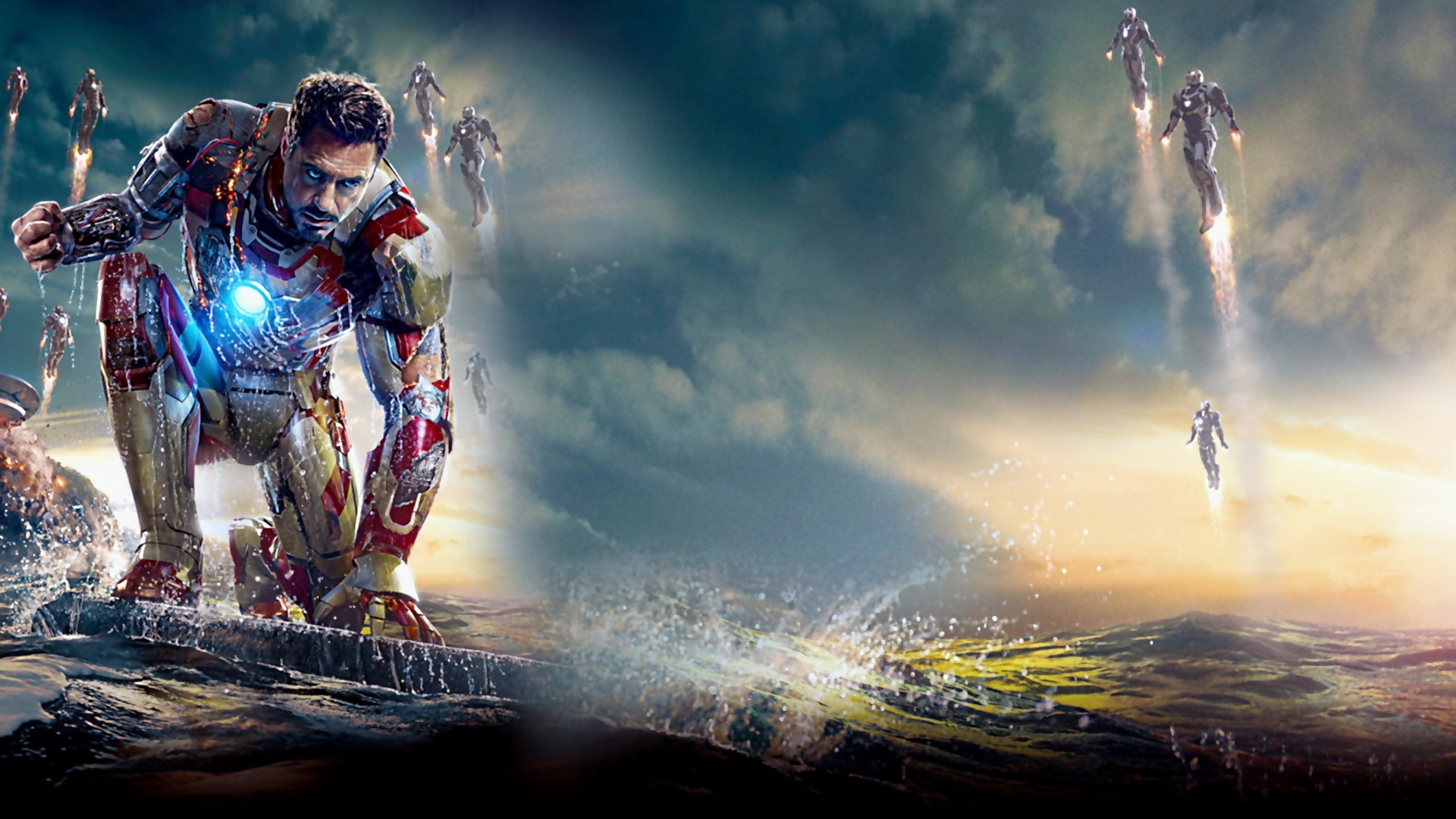 1920x1080 Robert Downey Jr - Iron Man 3