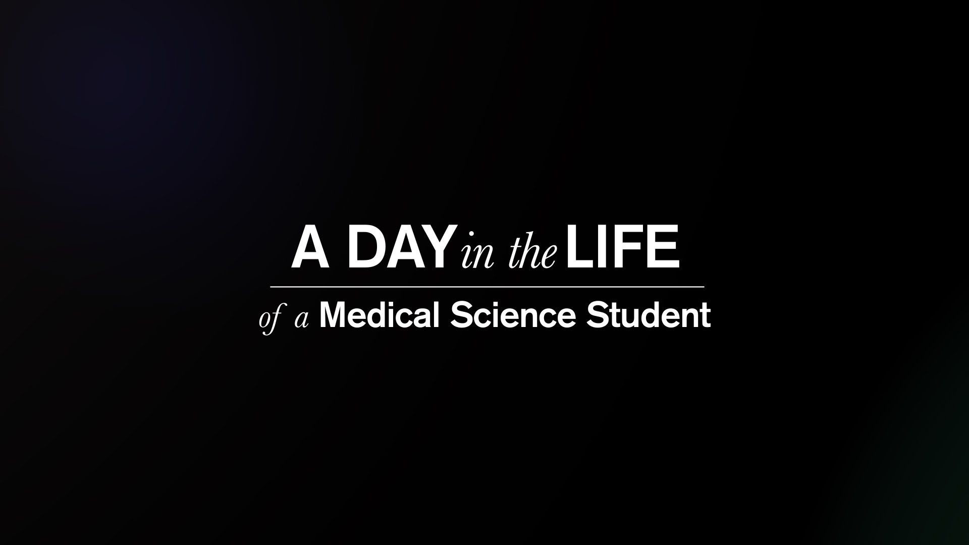 1920x1080  A Day in the Life of a Medical Science Student - YouTube