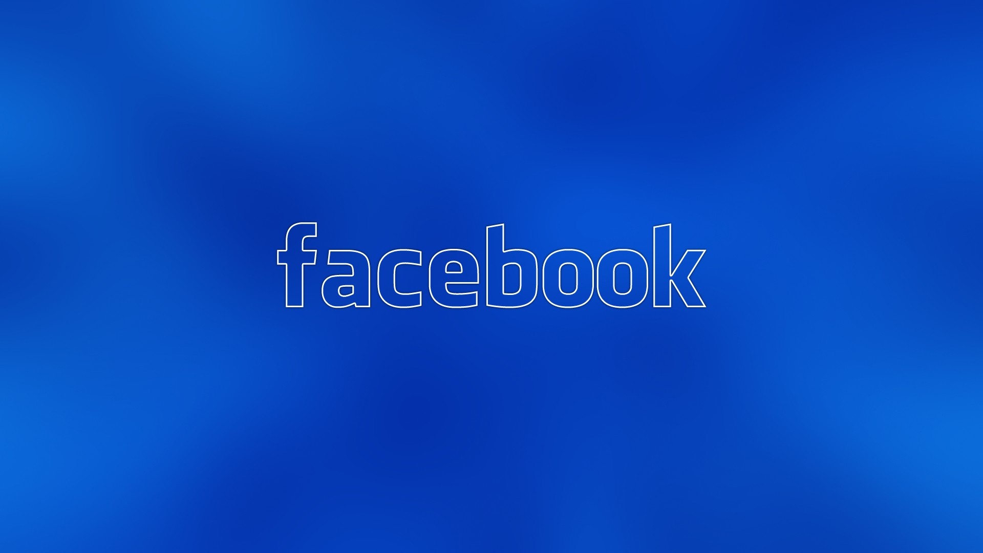 1920x1080  Wallpaper facebook, network, internet, blue, white