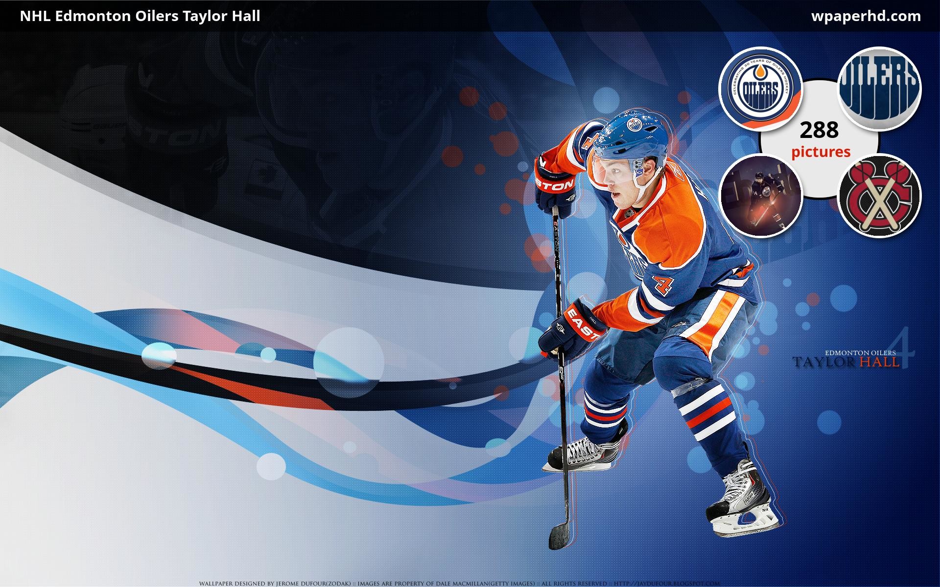 1920x1200 ... Edmonton Oilers Taylor Hall wallpaper, where you can download this  picture in Original size and ...