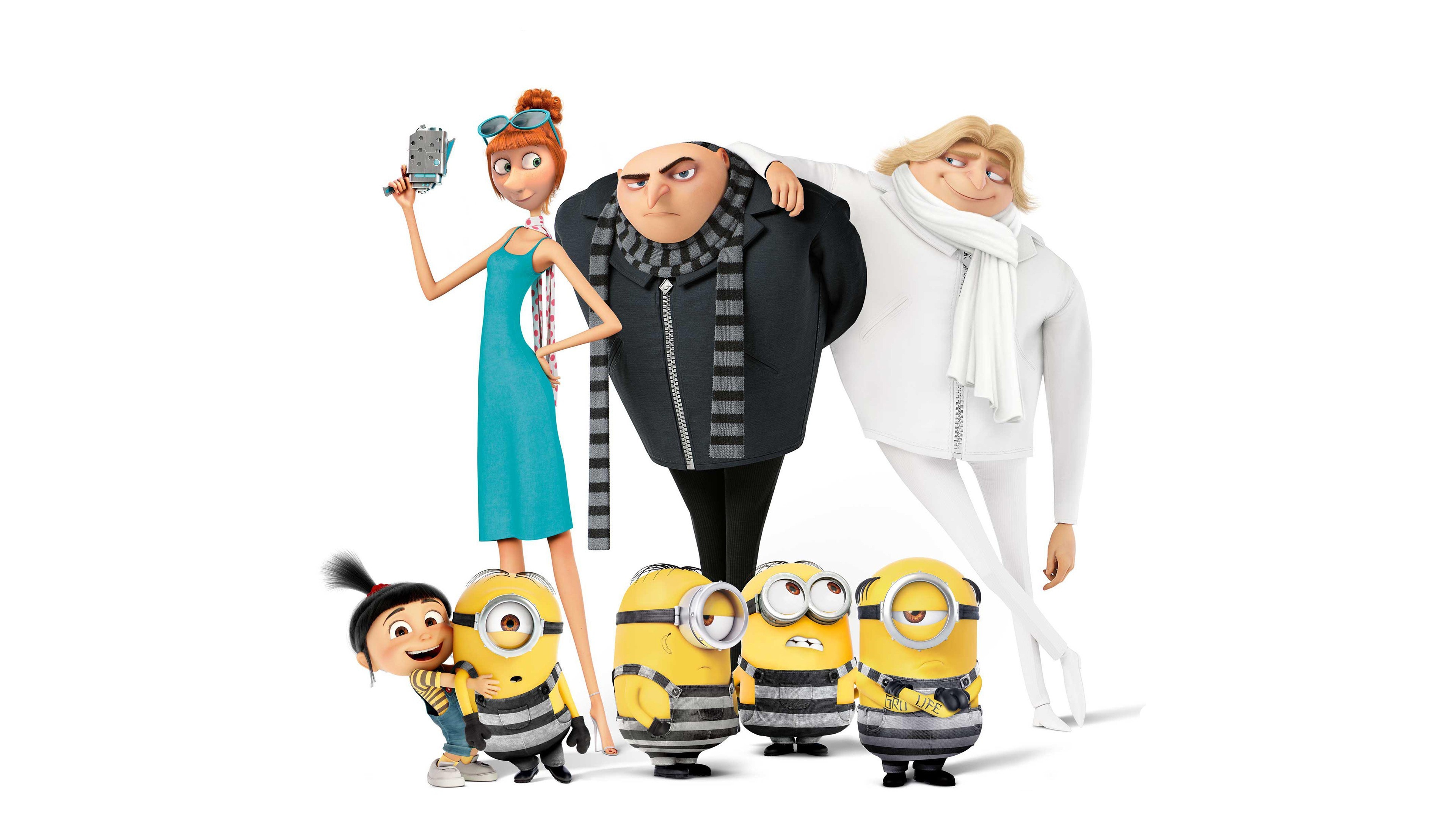 3840x2160 Agnes Despicable Me 3 Gru Lucy Margo Â· HD Wallpaper | Background ID:838413