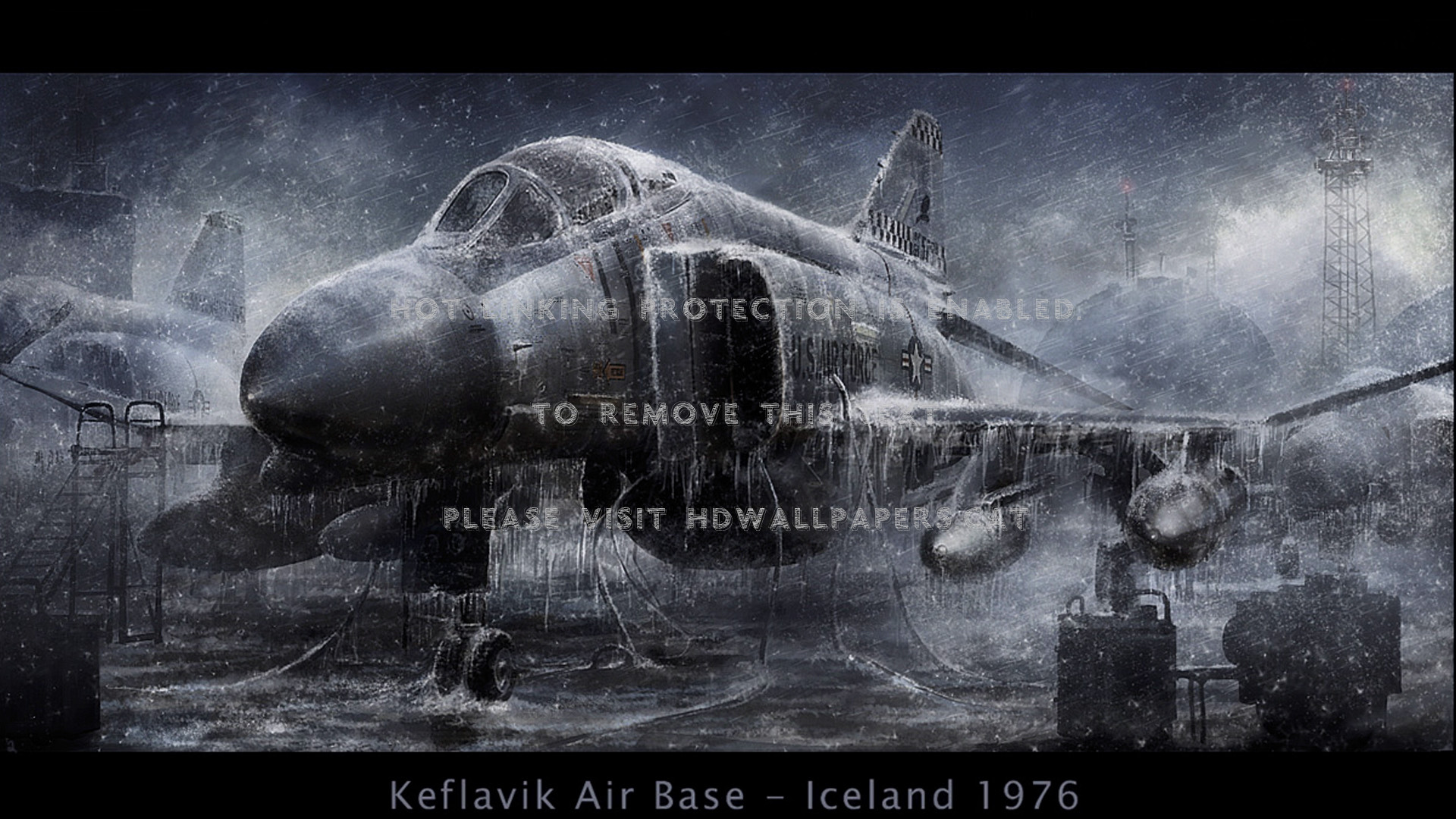 1920x1080 ice storm phantom f 4 aircraft antique. Aircraft Â· Wallpaper