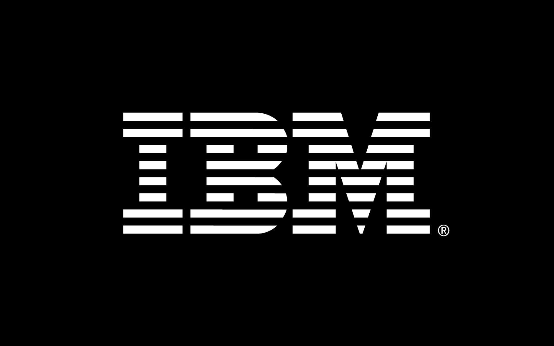 1920x1200 IBM-Logo-Black
