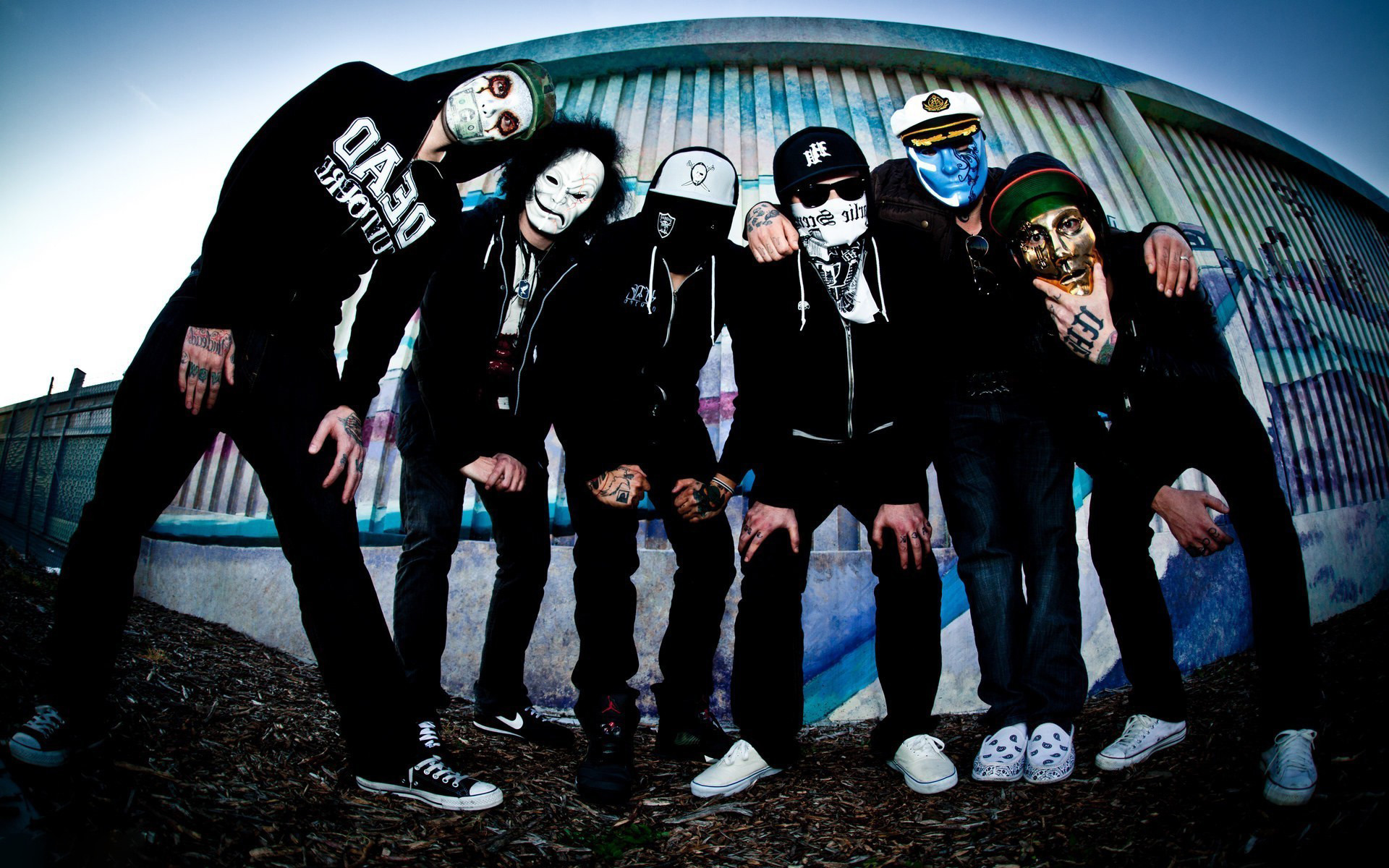 1920x1200 Hollywood Undead Background