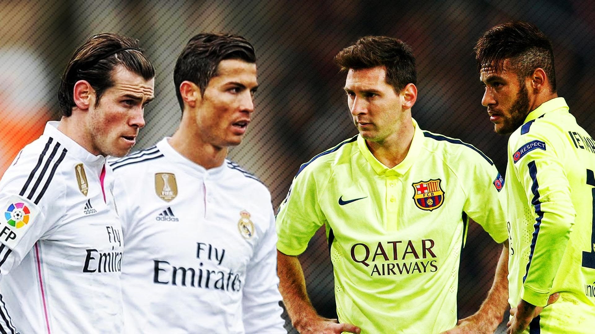 1920x1080 Lionel Messi & Neymar vs Ronaldo & Bale 2015 â Skills & Goals Battle | HD -  YouTube