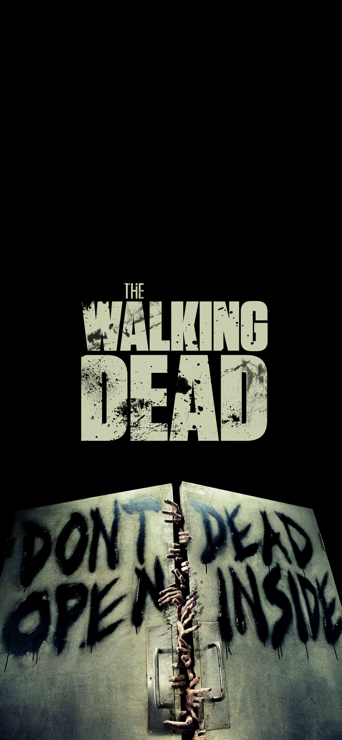 1125x2436 iPhone wallpapers walking dead1 The Walking Dead