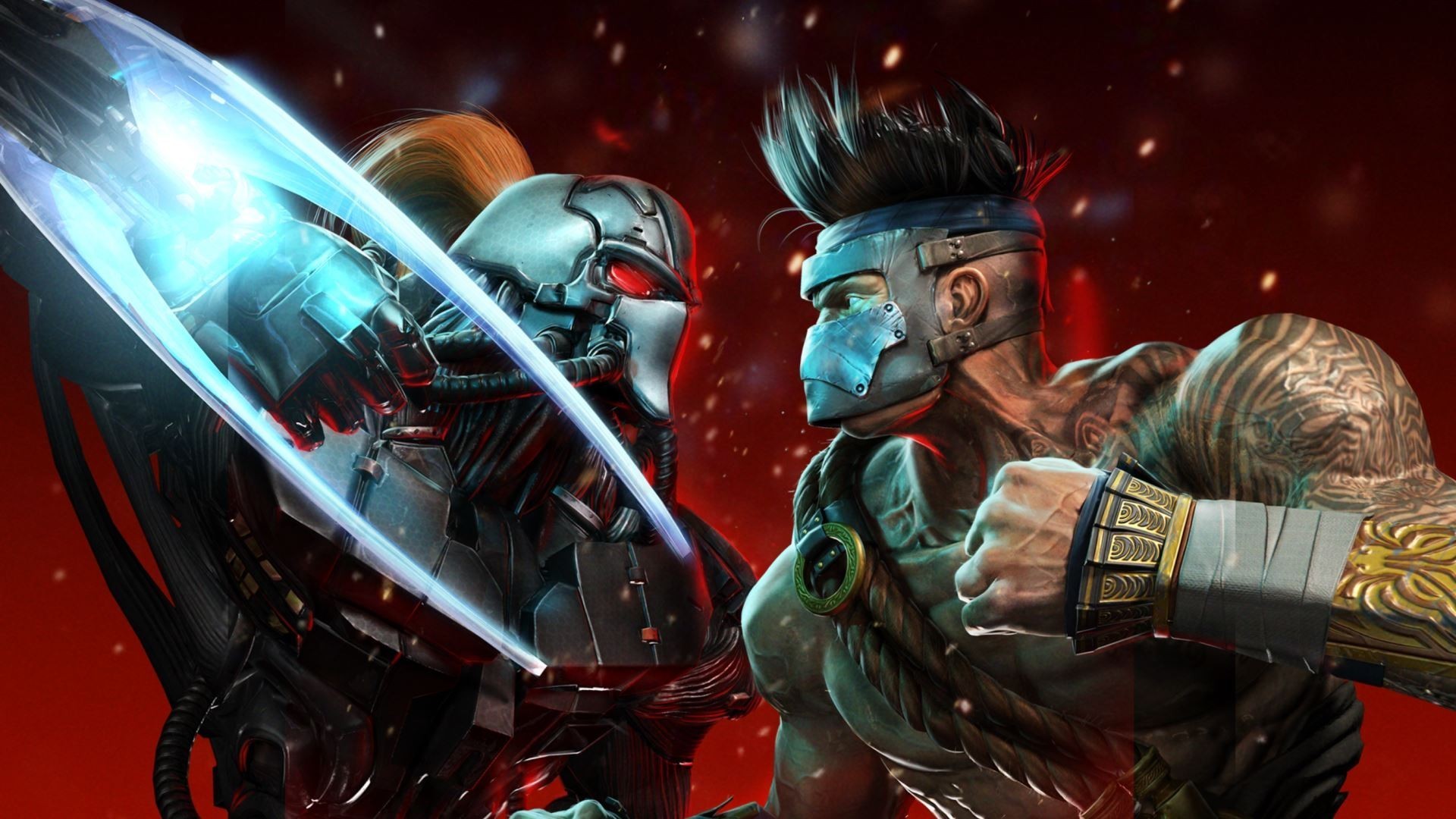 1920x1080 Preview wallpaper killer instinct, fulgore, fighters, battle, characters,  cyborg, fight