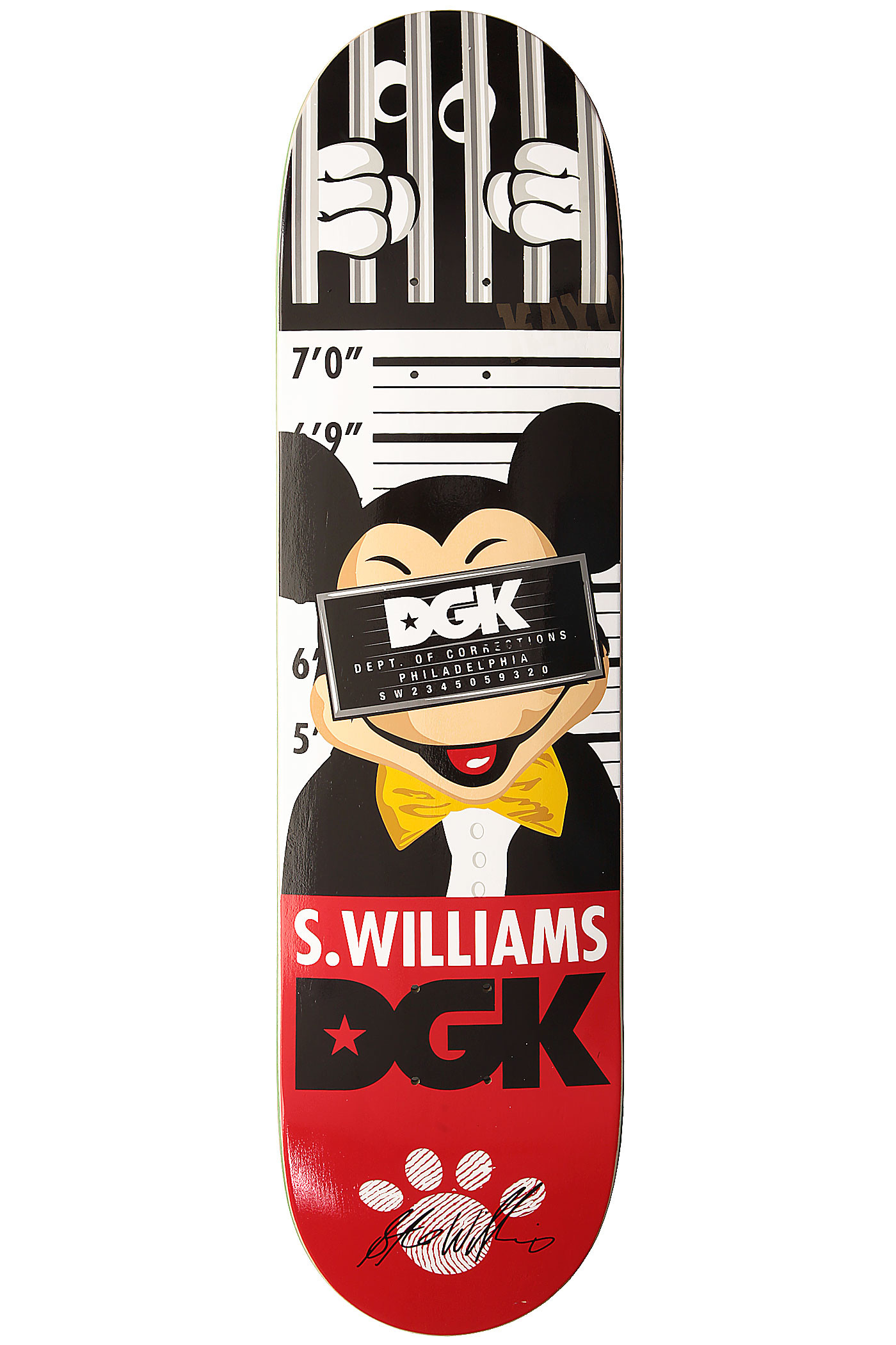 1400x2100 DGK Skateboards Williams Processed 7.875" Deck buy at skatedeluxe