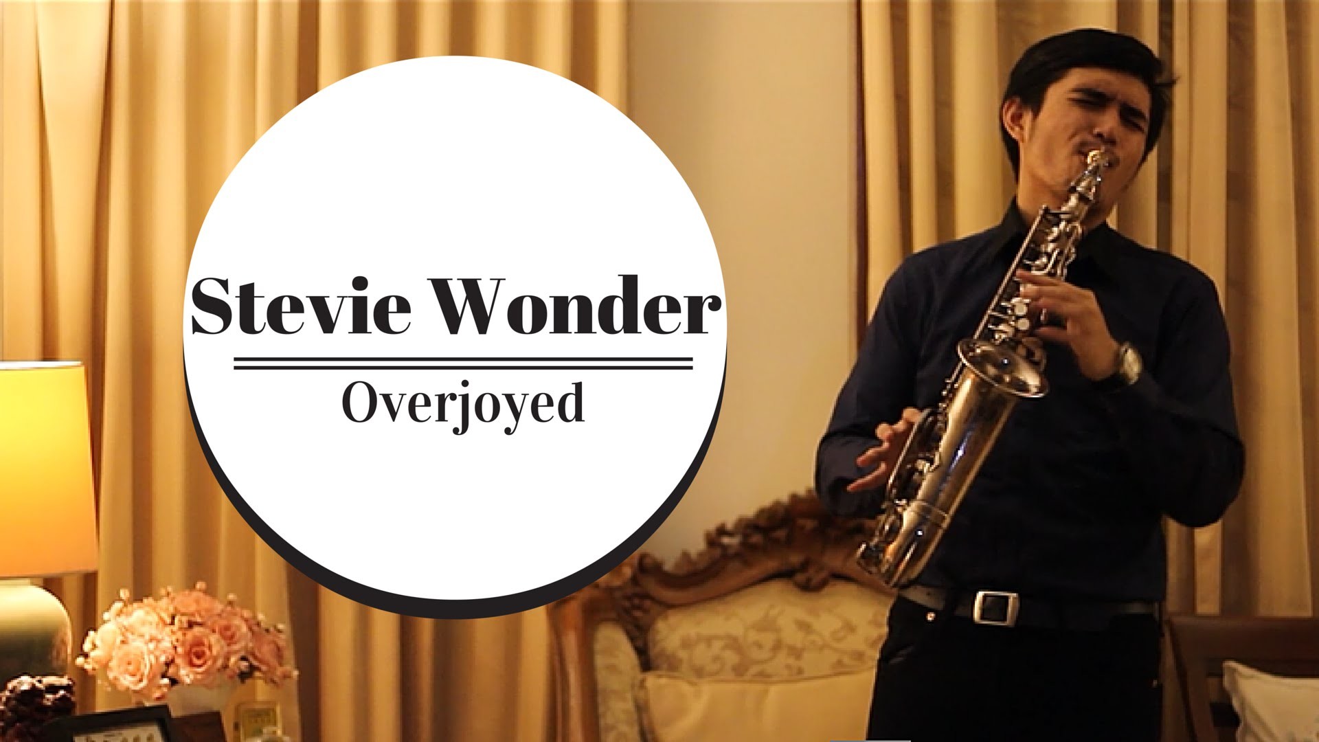 1920x1080 Stevie Wonder - Overjoyed (Saxophone Cover)
