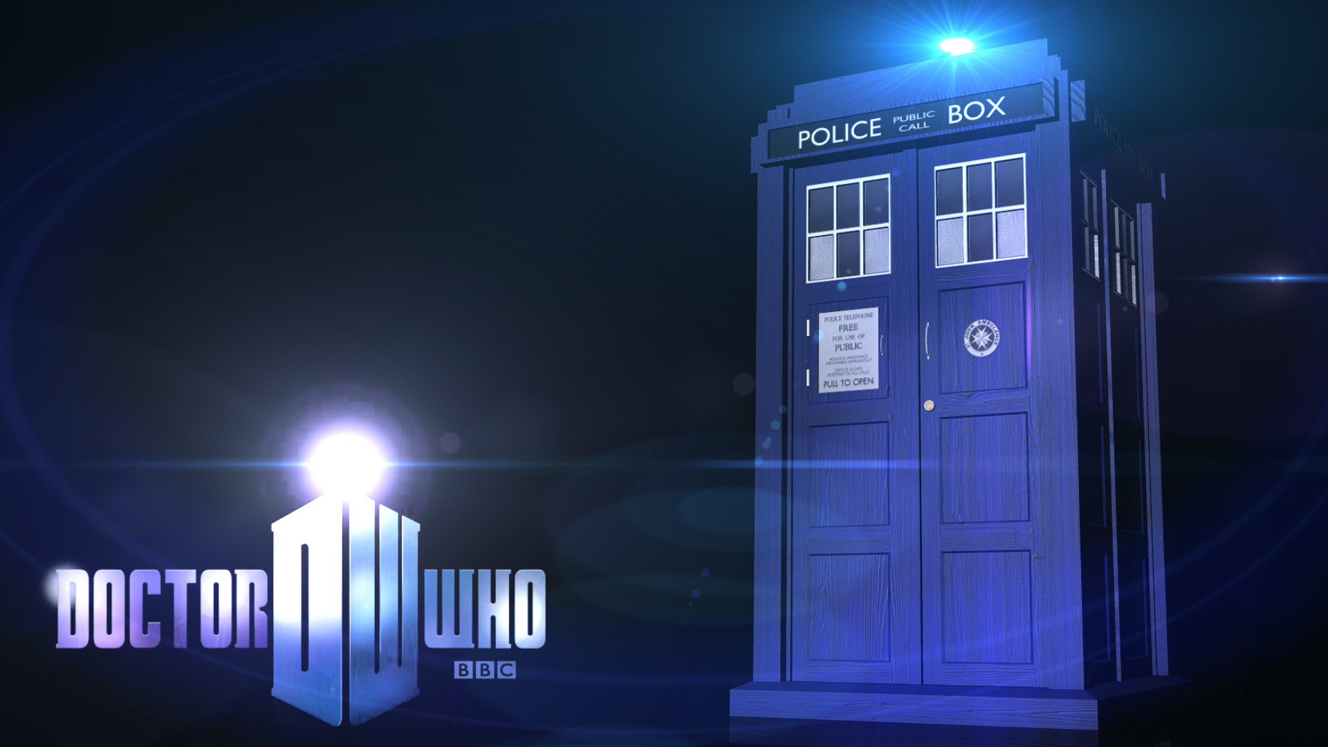 1920x1080 Doctor Who Logo wallpaper