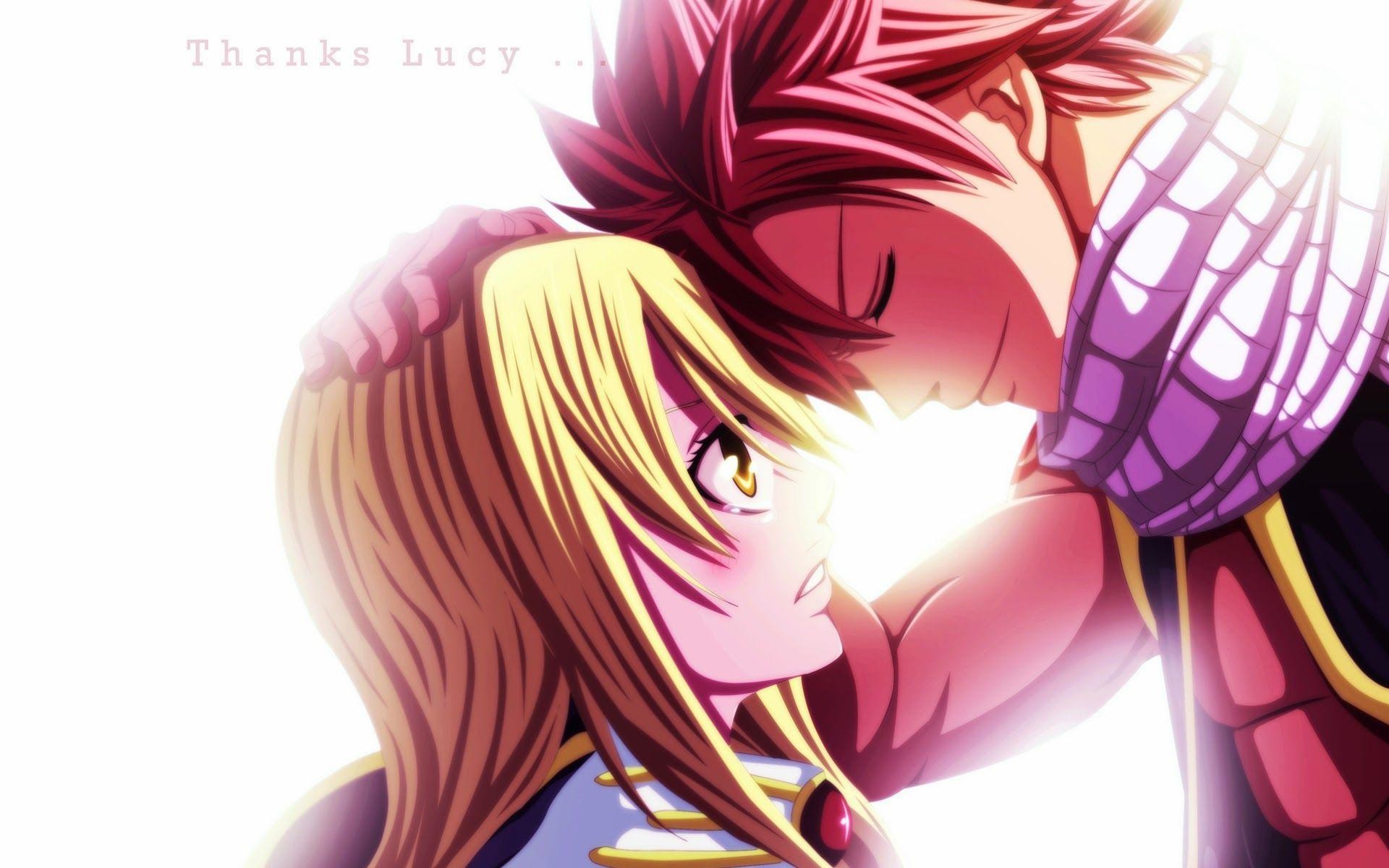 1920x1200 Anime : Lucy And Natsu Romantic Couple Fairy Tail HD Wallpapers .