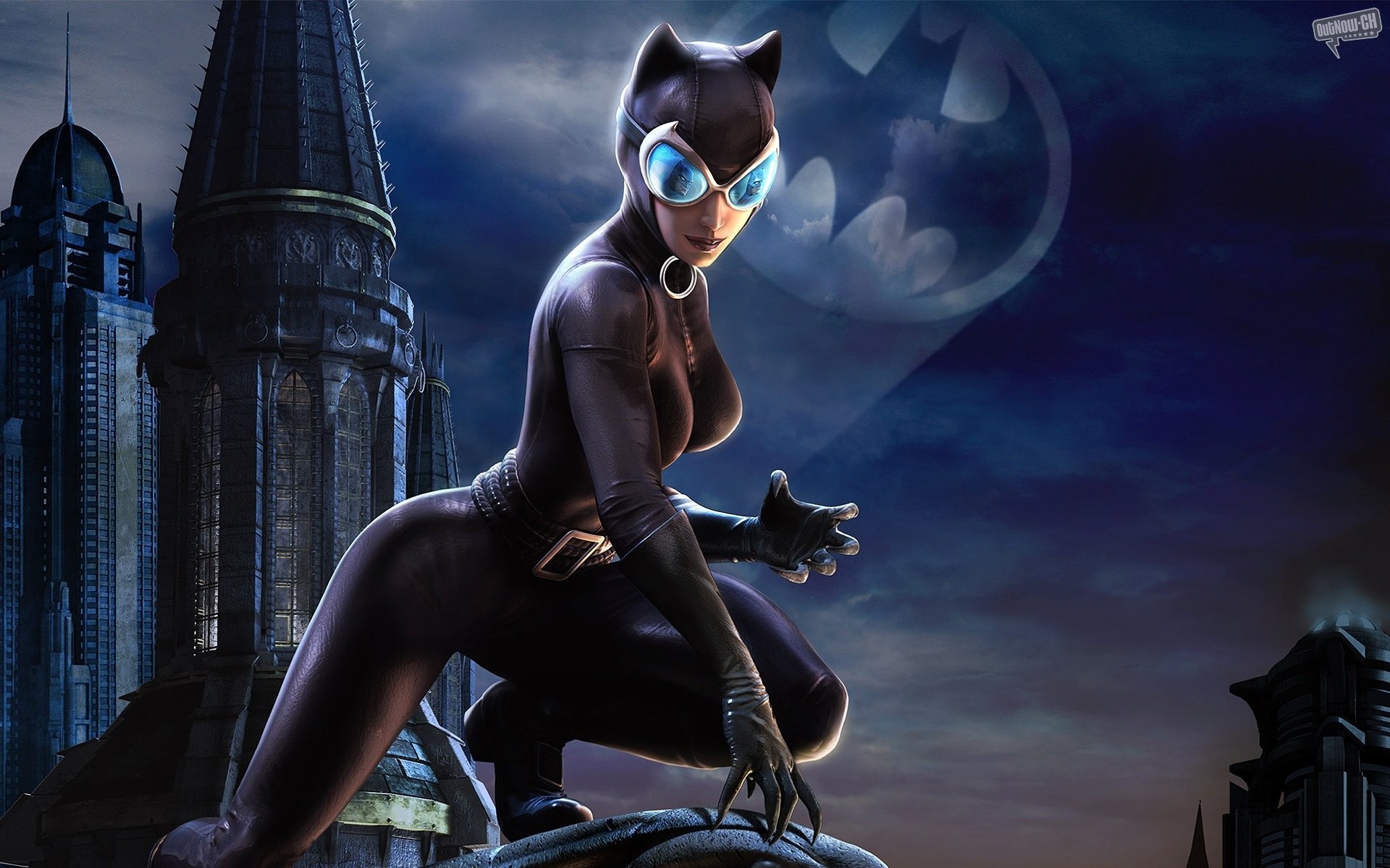 1920x1200 Jim Lee Catwoman | Alpha Coders Wallpaper Abyss Video Game Dc Universe  293921