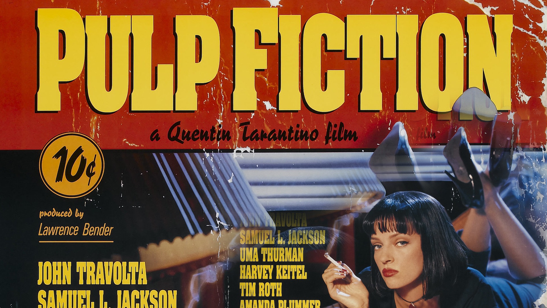 1920x1080 Pulp Fiction Xbox 360 Dashboard Wallpaper by Udder-Juice