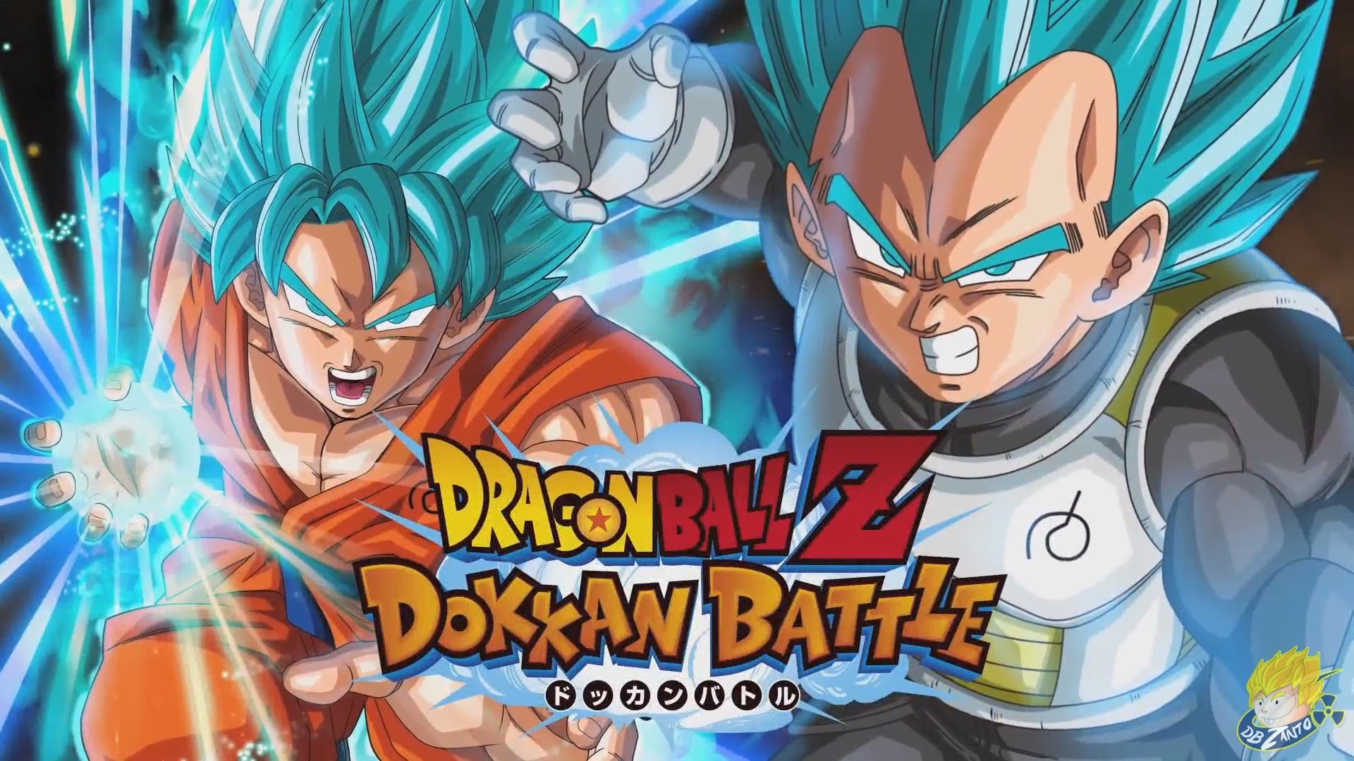 1920x1080 Dragon Ball Z: Dokkan Battle - Super Saiyan Blue Goku & SSGSS Vegeta CM  ãFULL HDã