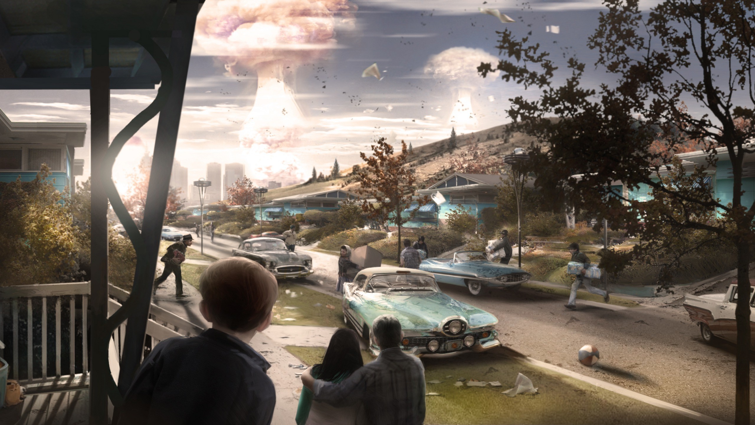 2560x1440 Fallout 4, Bethesda Softworks, Apocalyptic, Video Games Wallpapers HD /  Desktop and Mobile Backgrounds