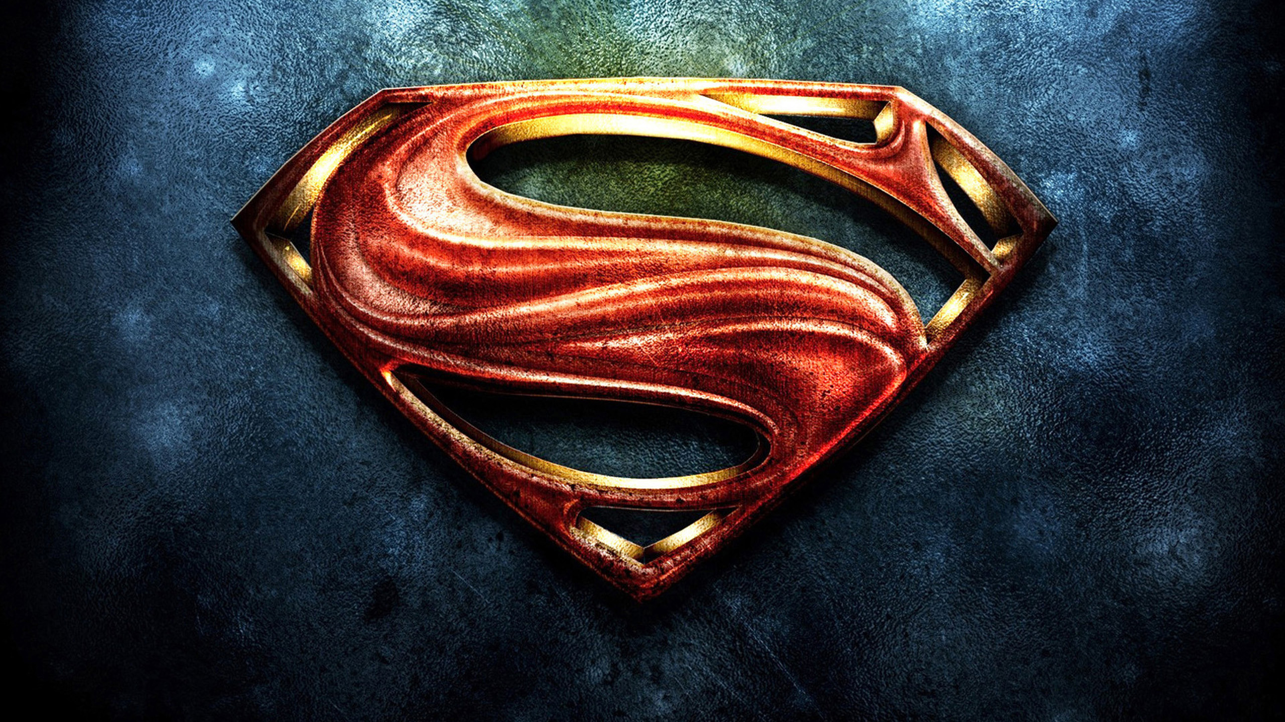 2560x1440 Superman Logo Ipad Wallpaper Free Download.