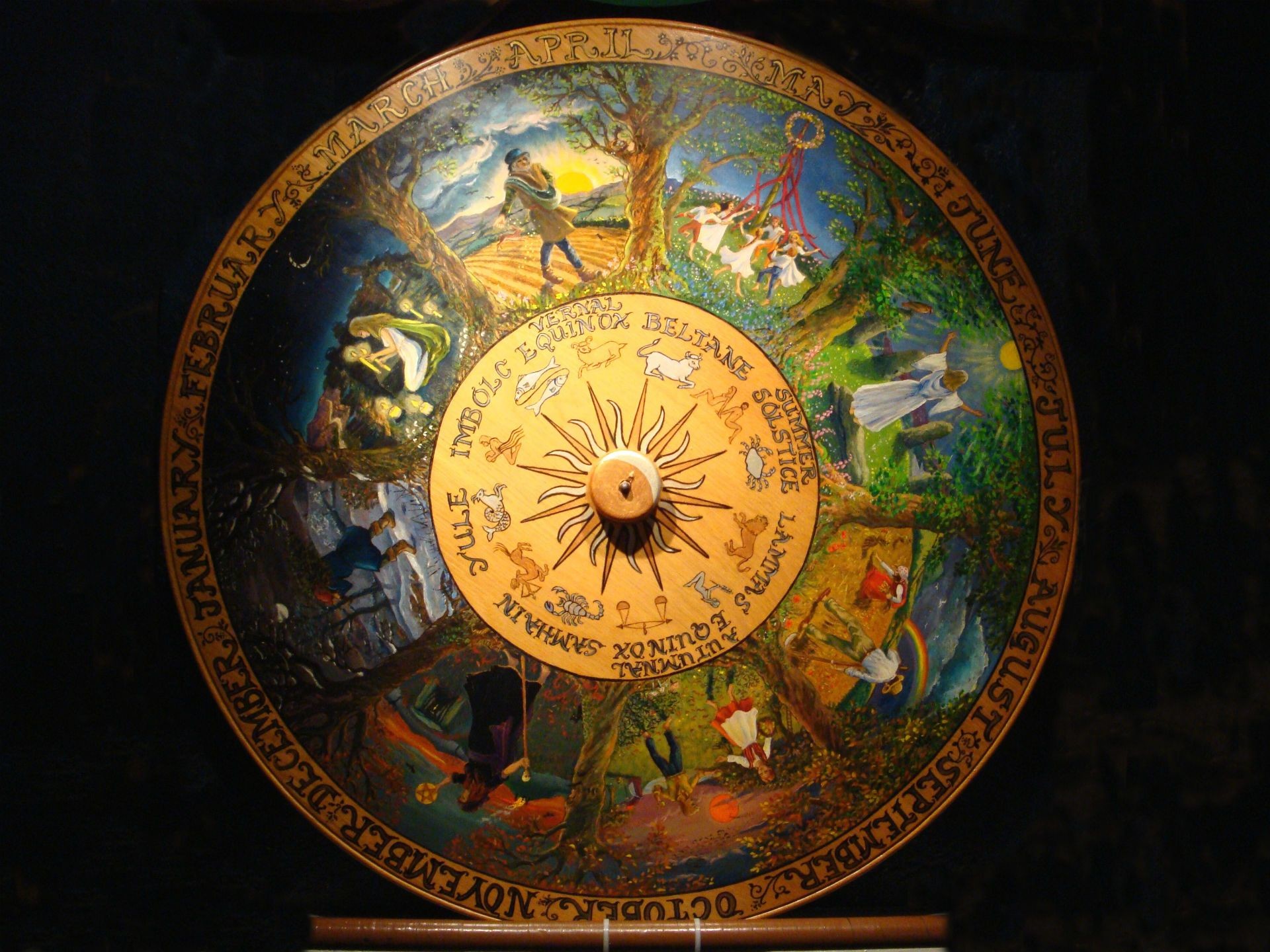 1920x1440 The Pagan Seasons (pagan wheel of the year)