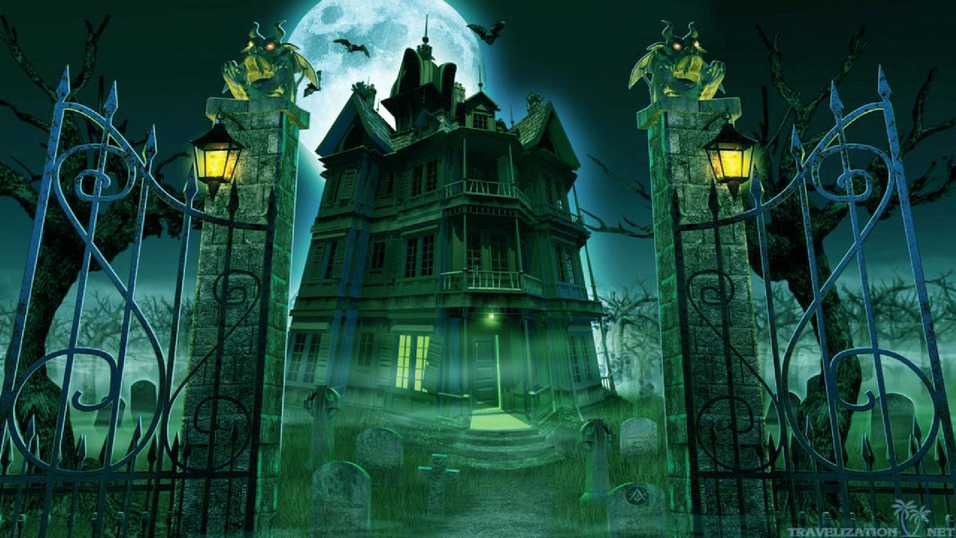 1920x1080 halloween-haunted-house-haunted-halloween-wallpapers