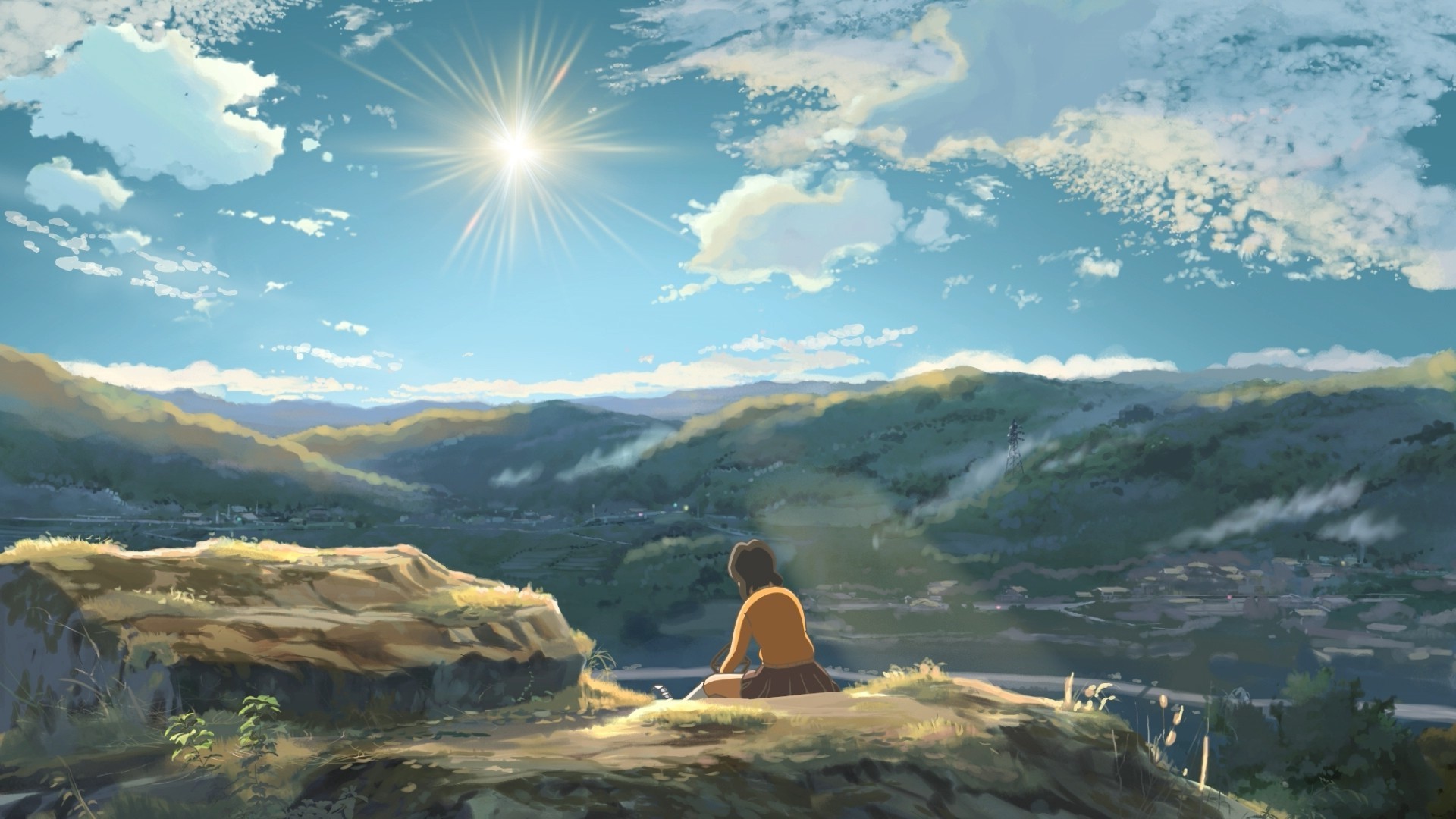 1920x1080  free wallpapers anime landscape download high definiton wallpapers  desktop images free hi res computer wallpapers cool best artwork 1920Ã—1080  ...